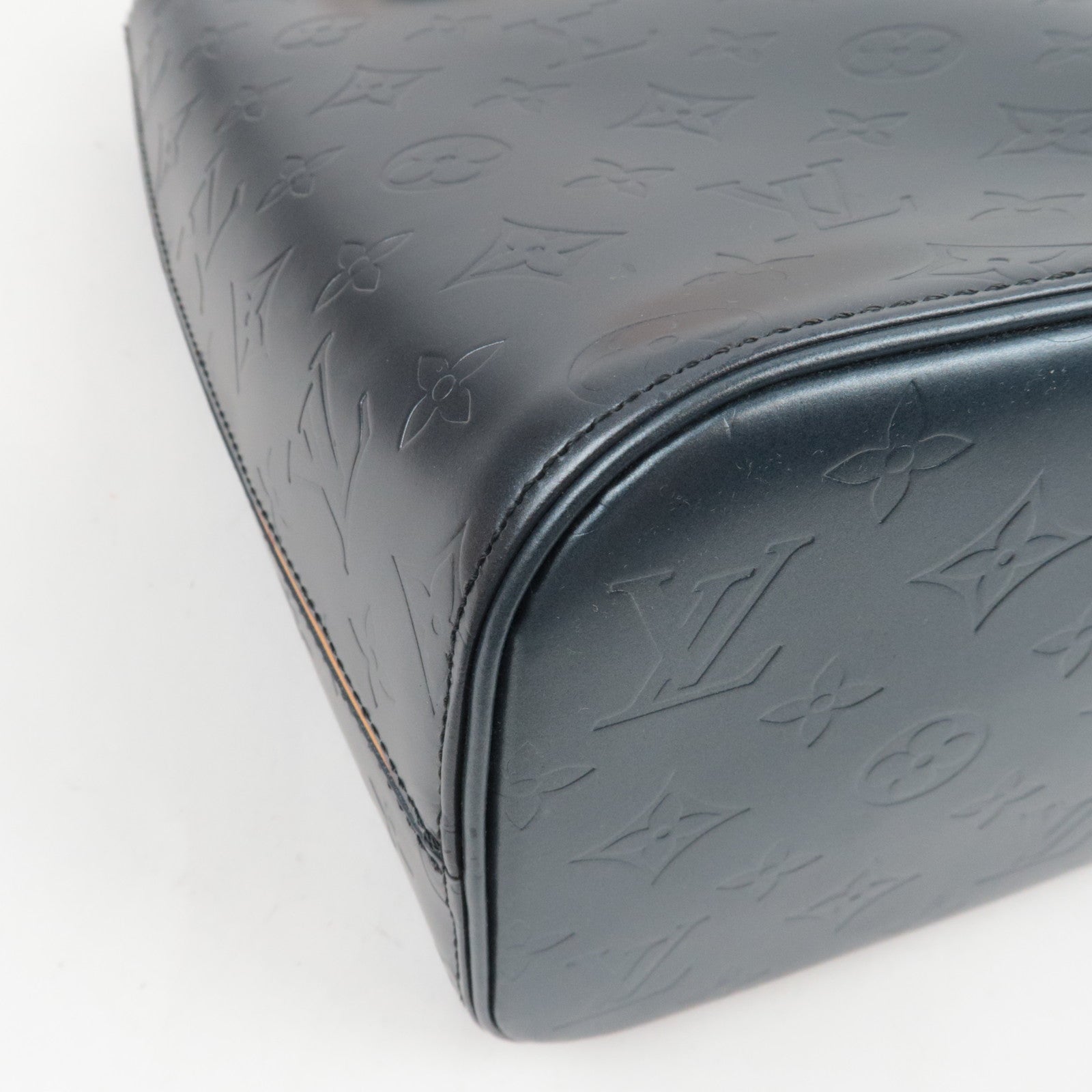 Louis Vuitton Monogram Matte Stockton Tote Bag Navy M55115 CA0062 *Dust bag