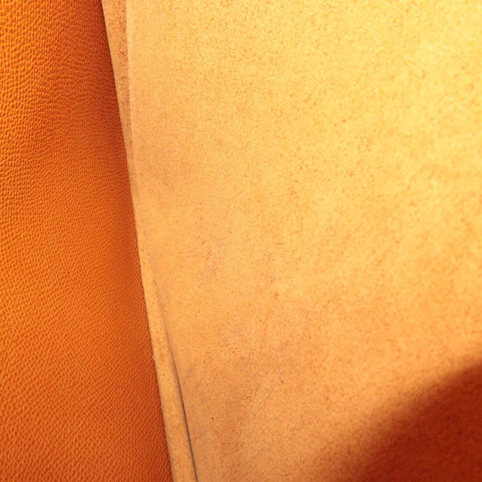 HERMES Evelyne II PM Shoulder Bag □I Stamp (2005) Veau Epsom Gold *Box, Dust bag