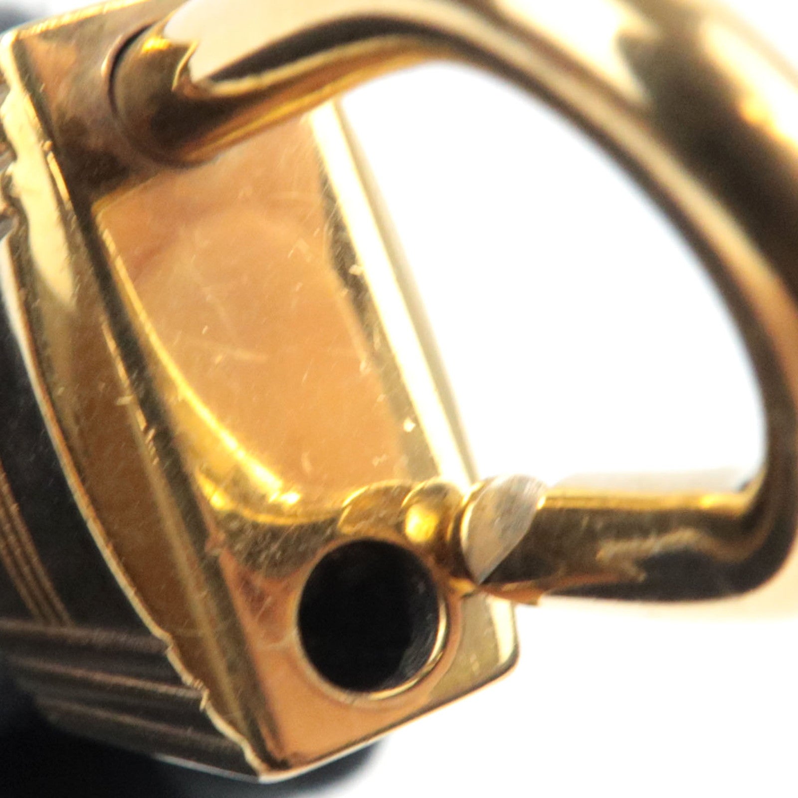 HERMES Key Lock 114 Metal Gold