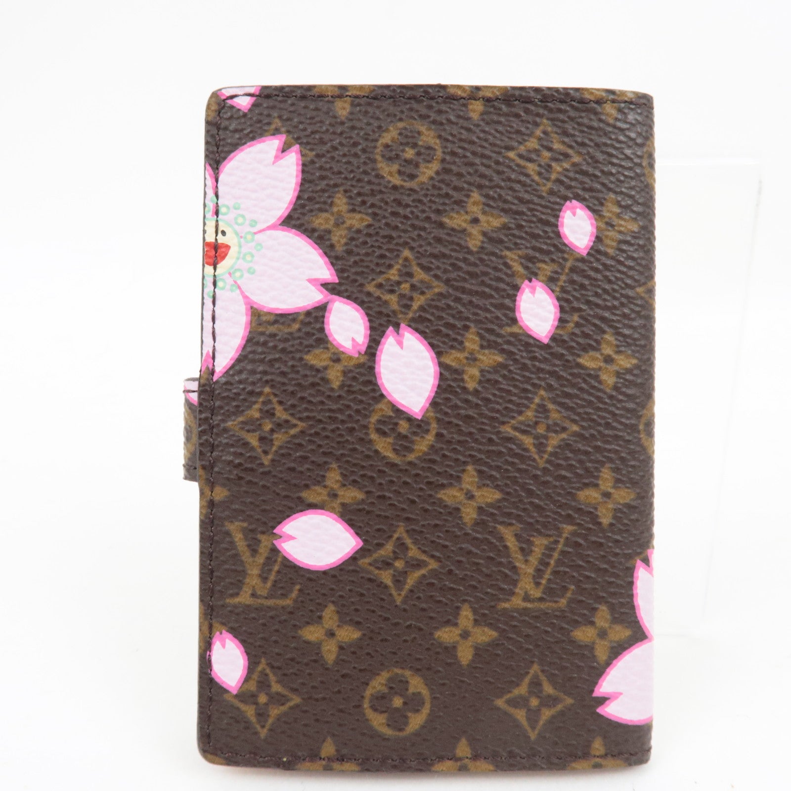 Louis Vuitton Monogram Cherry Blossom Agenda Mini Planner Cover M92021 SR0033