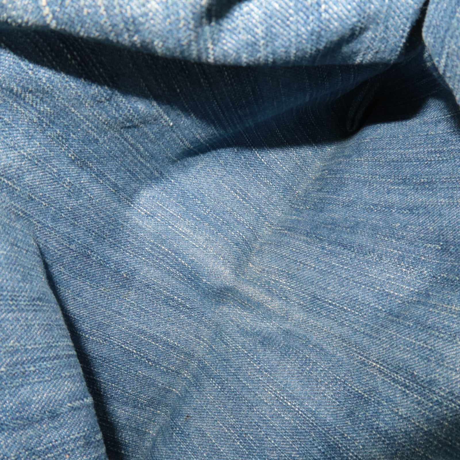 Louis Vuitton Monogram Denim Baggy GM Shoulder Bag Blue M95048 FL0056