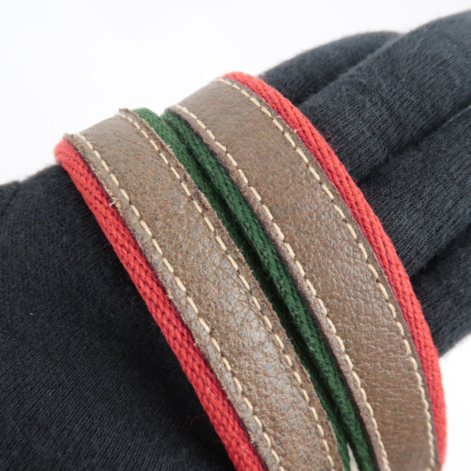 GUCCI Sherry Old GUCCI Tote Bag GG Plus Leather Beige Brown