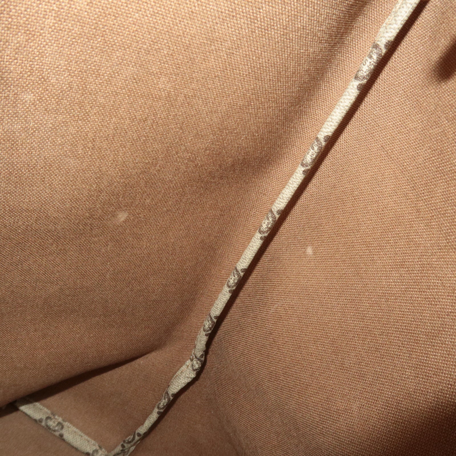 GUCCI Sherry Old GUCCI Tote Bag GG Plus Leather Beige Brown