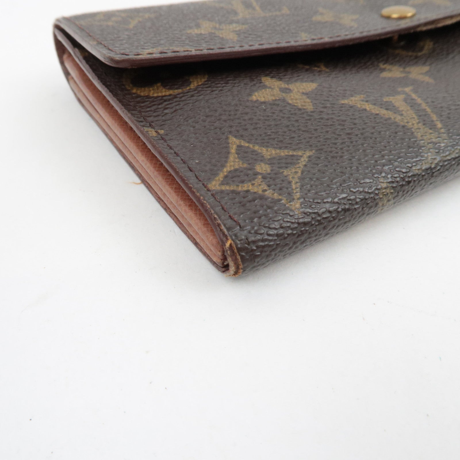 Louis Vuitton Monogram Pochette Porte Monnaie Credit Long Wallet M61725 CA0925
