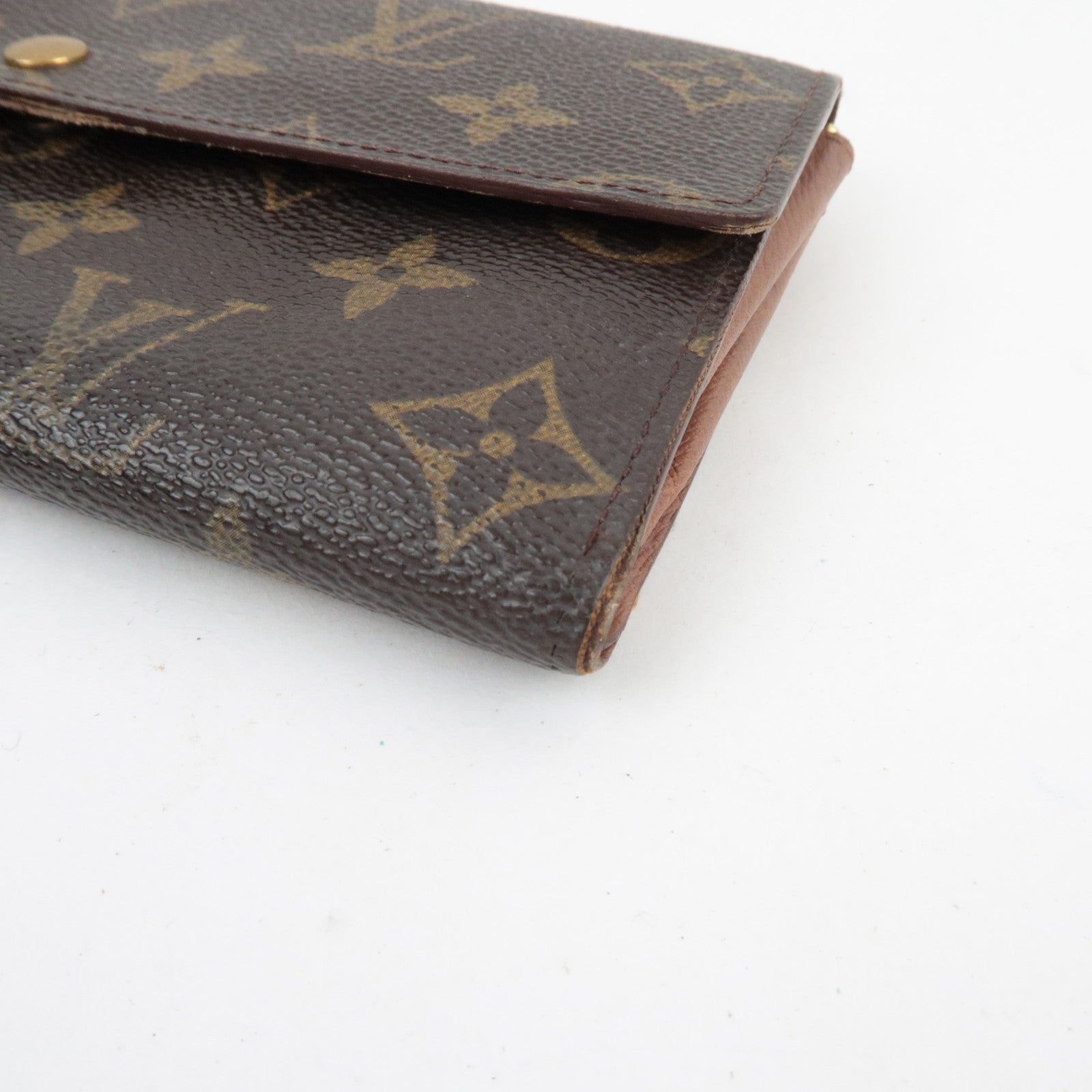 Louis Vuitton Monogram Pochette Porte Monnaie Credit Long Wallet M61725 CA0925