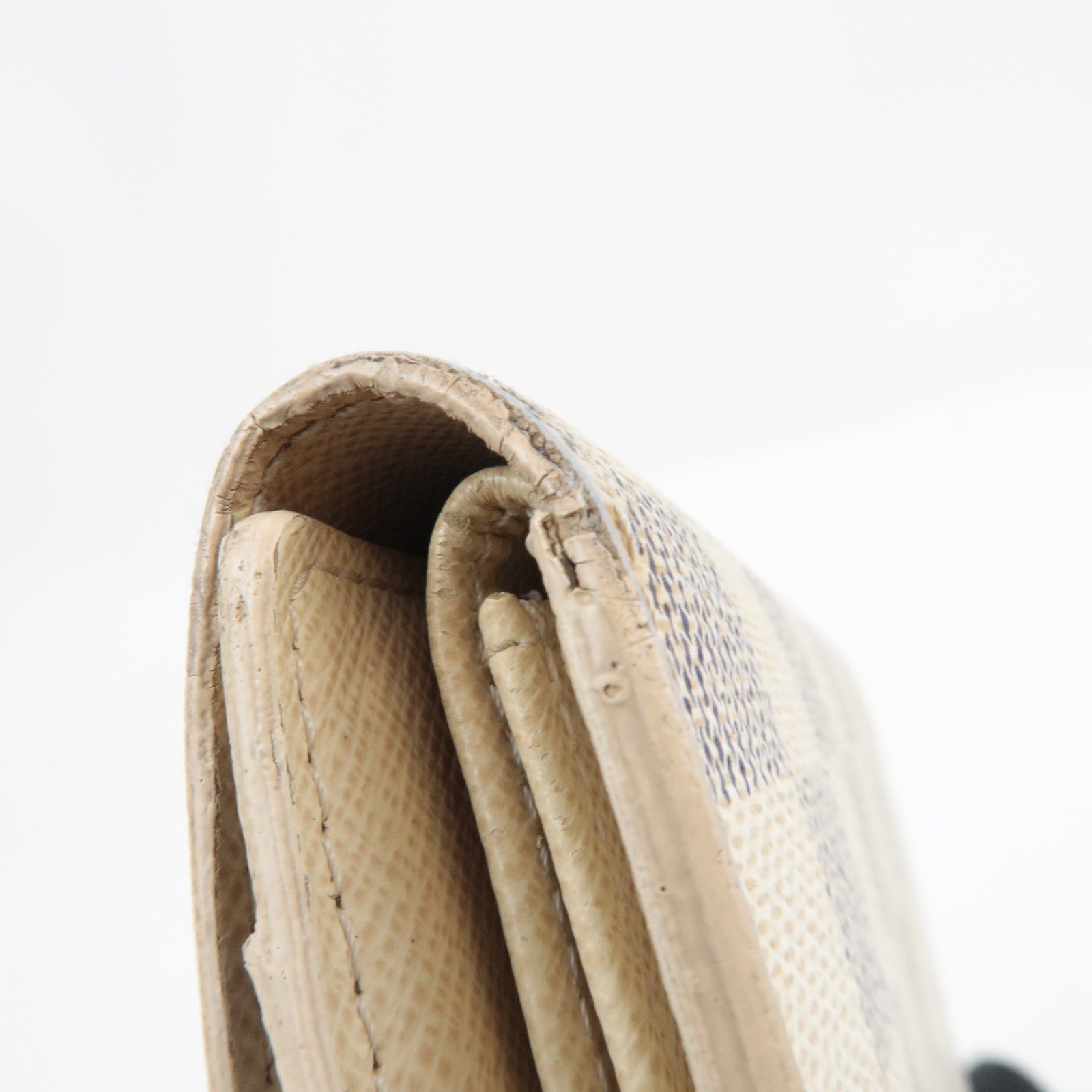 Louis Vuitton Damier Azur Portefeuille International Long Wallet N61732 TS3151