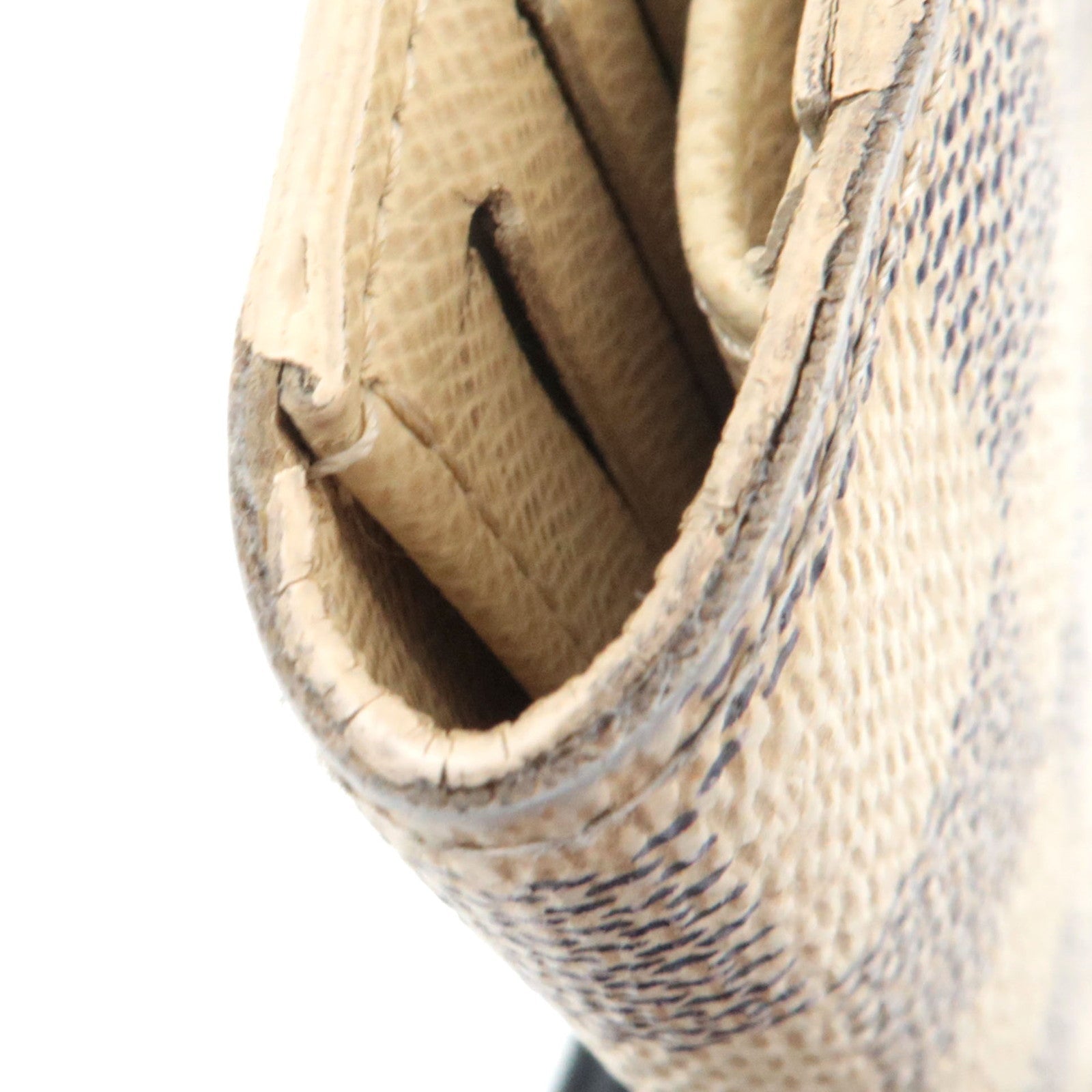 Louis Vuitton Damier Azur Portefeuille International Long Wallet N61732 TS3151