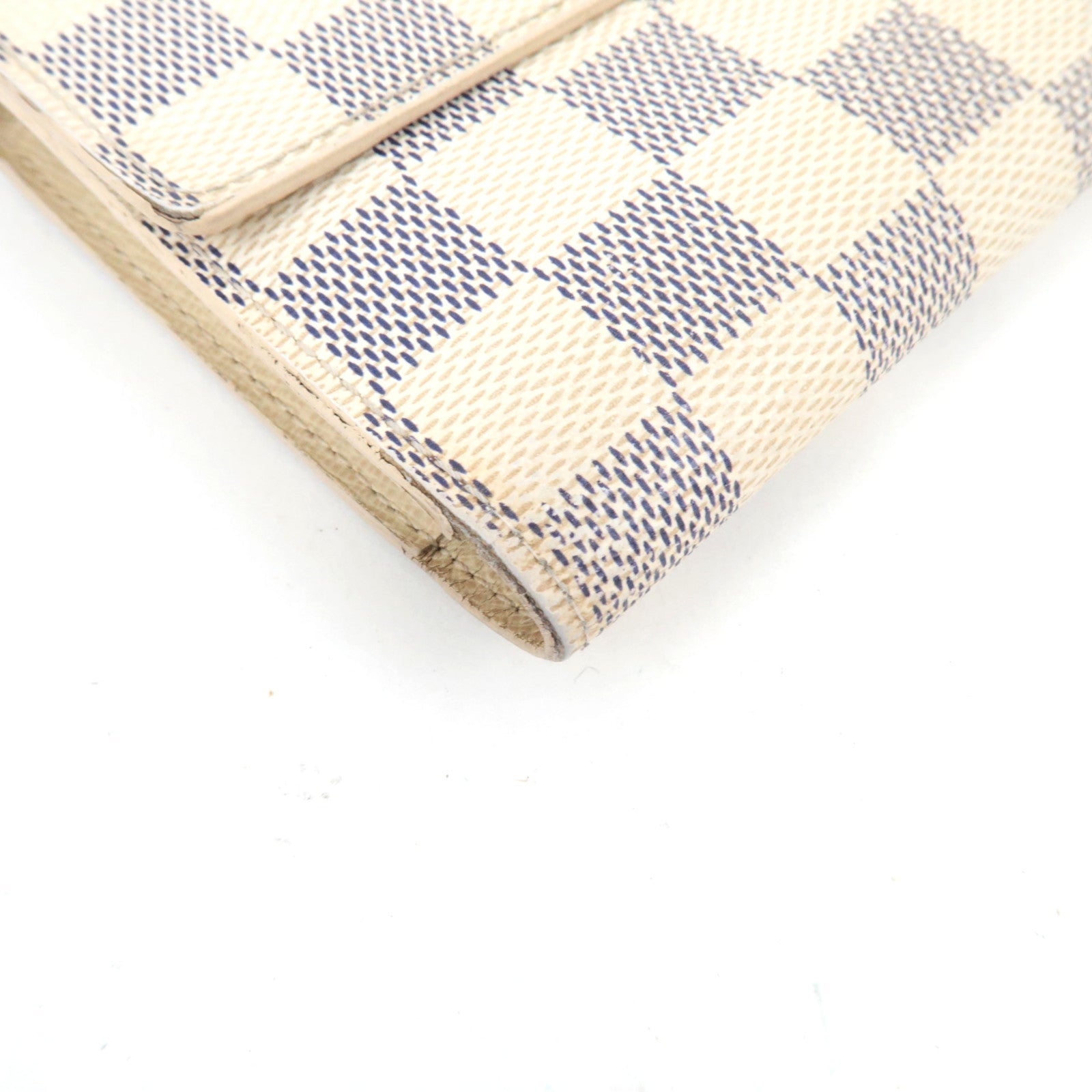 Louis Vuitton Damier Azur Portefeuille International Long Wallet N61732 TS3151