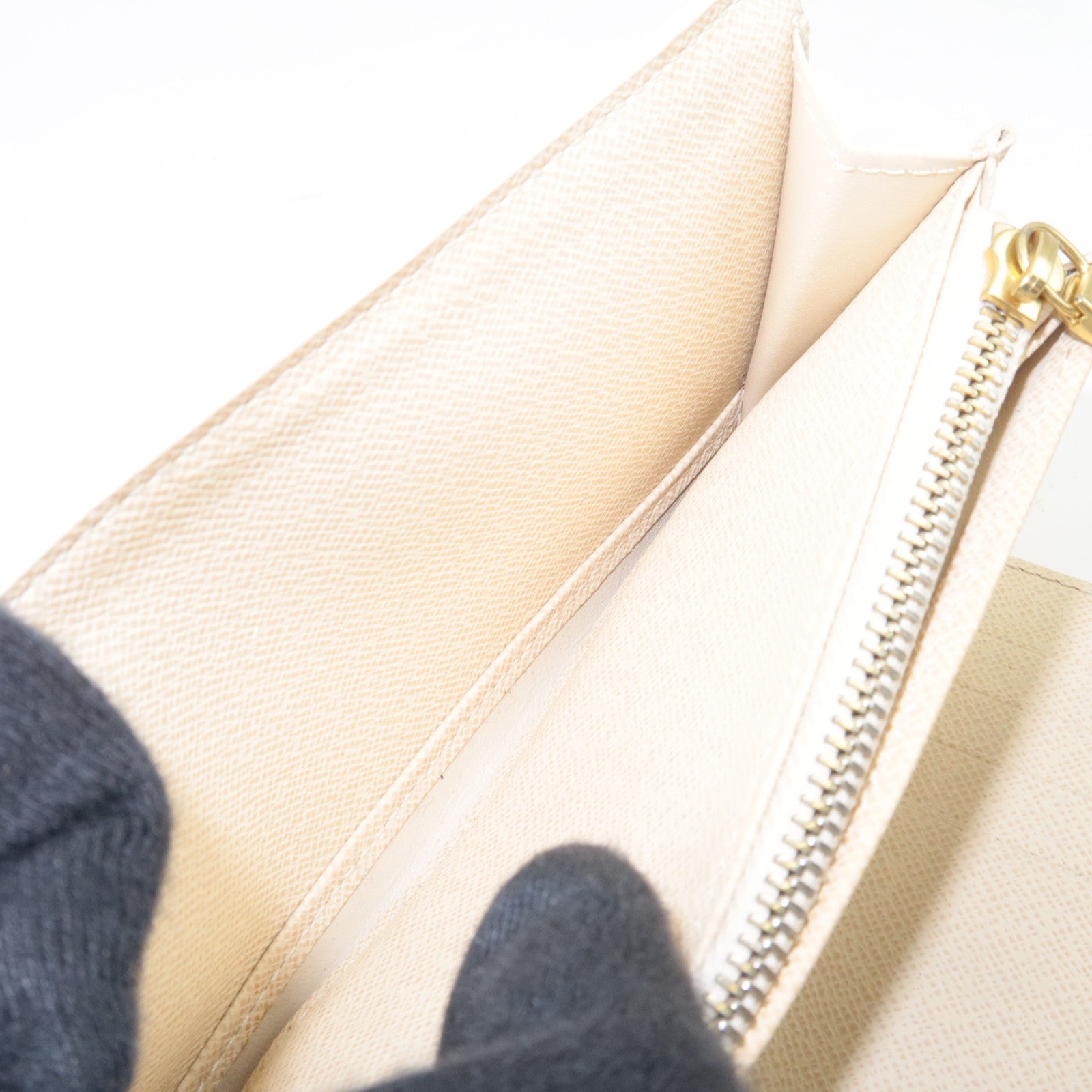 Louis Vuitton Damier Azur Portefeuille Alexandra Wallet N63068 CA4181