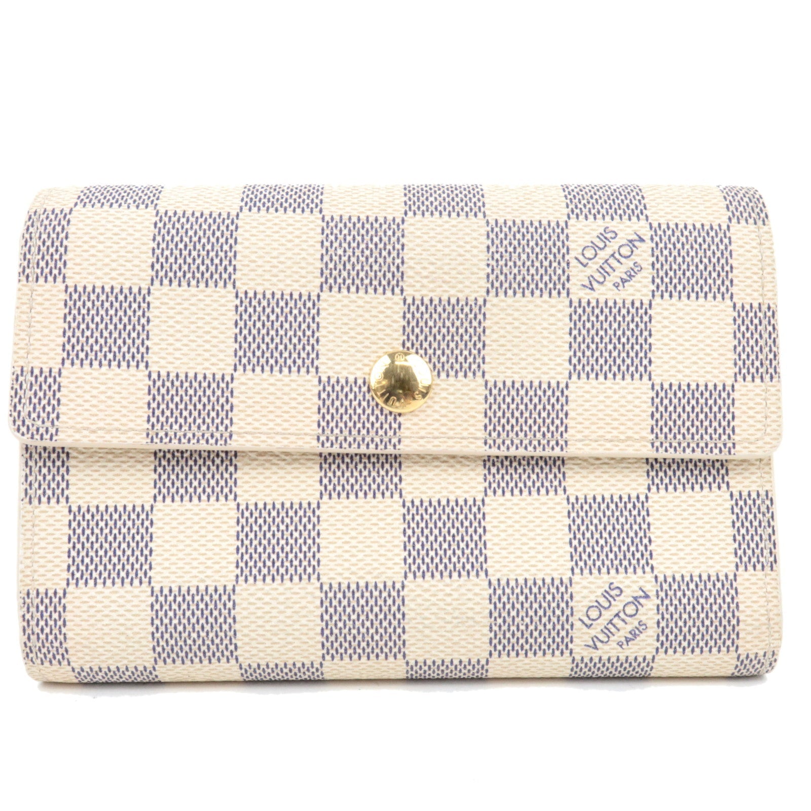 Louis Vuitton Damier Azur Portefeuille Alexandra Wallet N63068 CA418177616