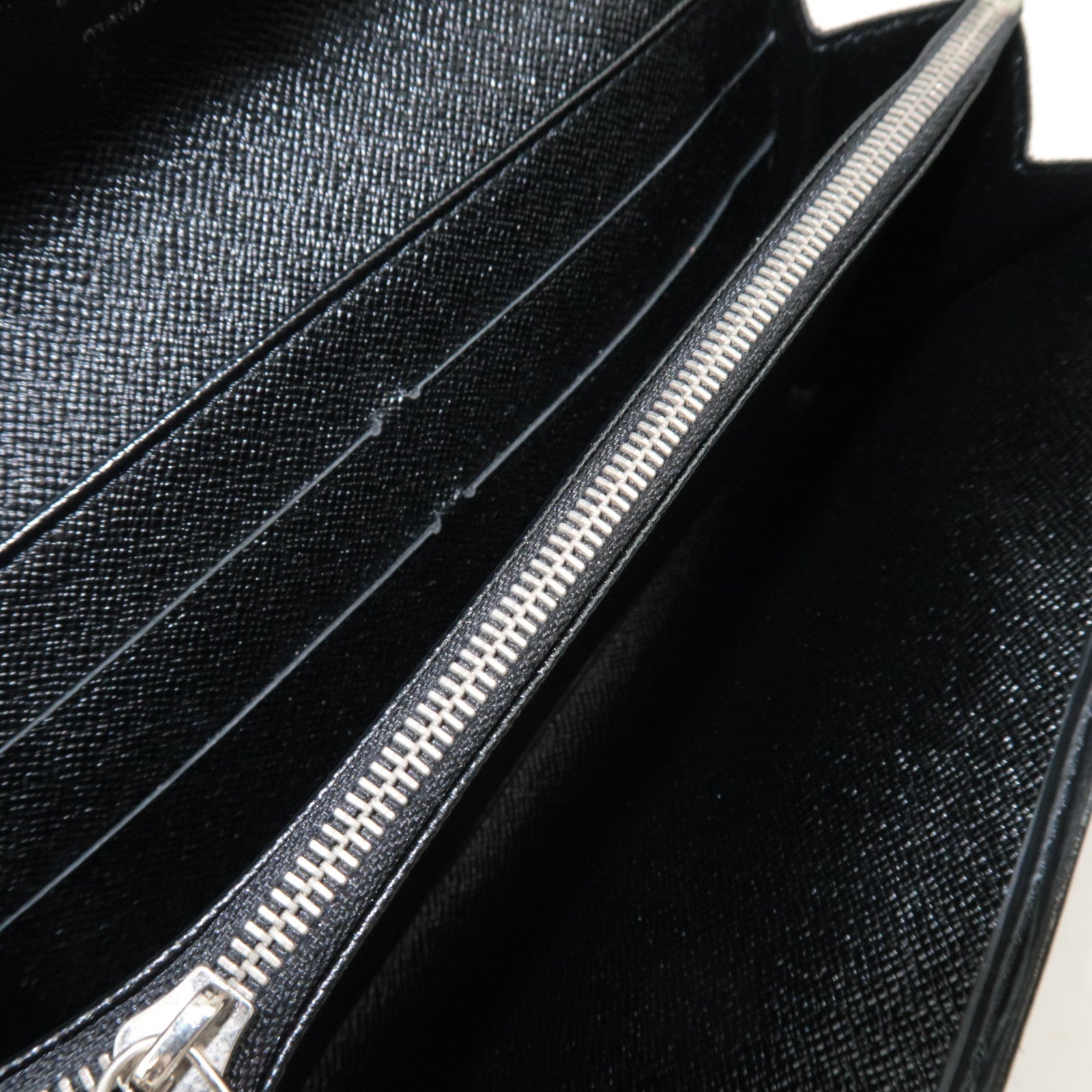 Louis Vuitton Epi Portefeuille Sarah Old Model Long Wallet Noir Silver HDW N63742 CA0066