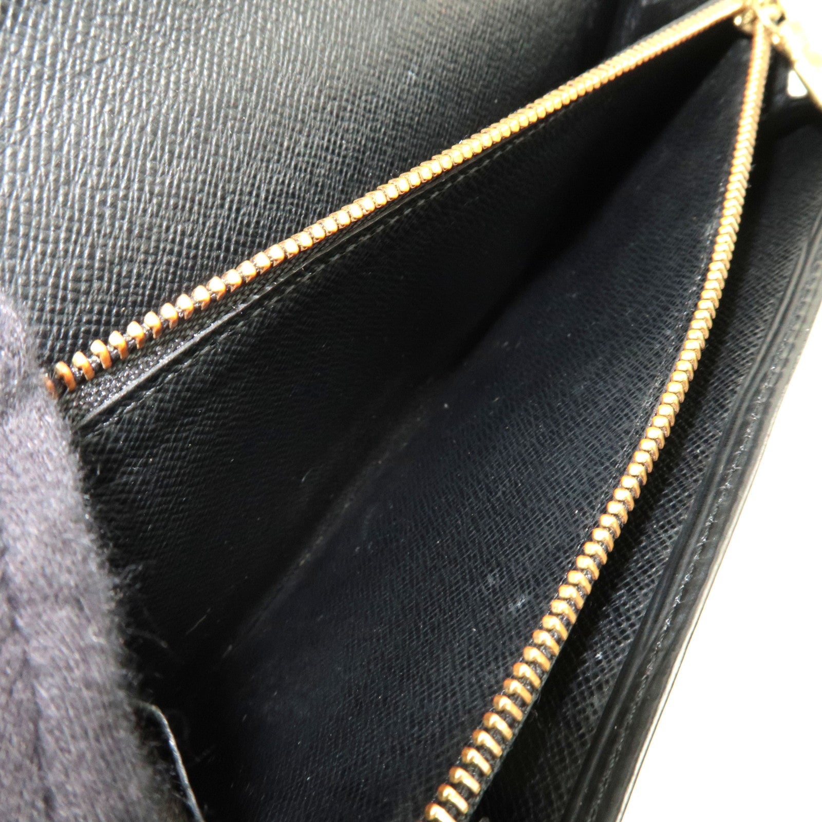 Louis Vuitton Epi Pochette Porte Monnaie Credit Long Wallet Noir M63572 CA0061