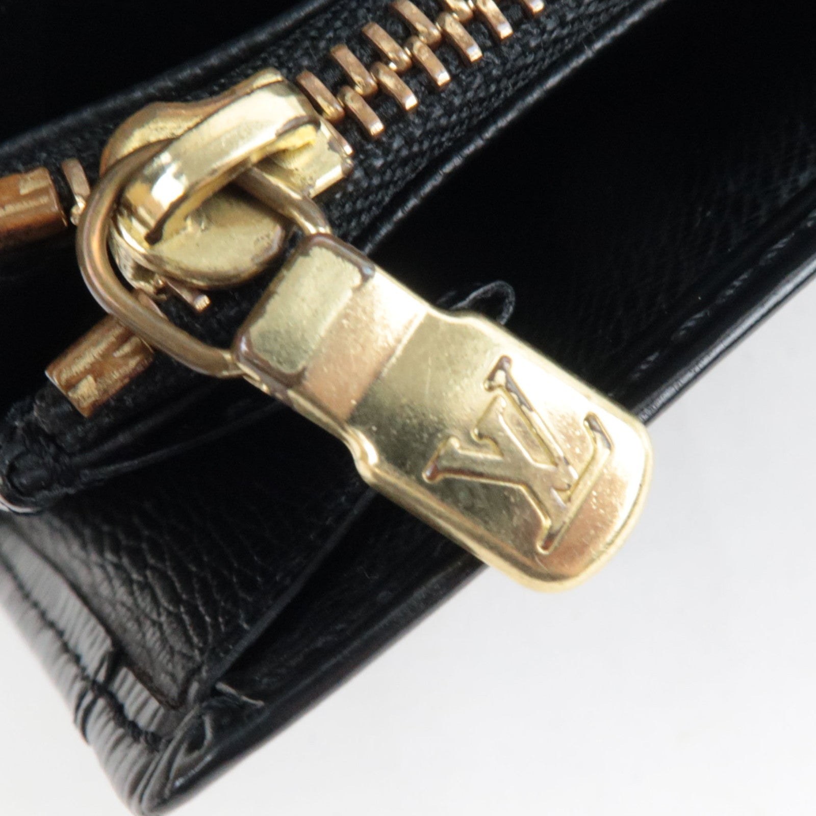 Louis Vuitton Epi Pochette Porte Monnaie Credit Long Wallet Noir M63572 CA0061