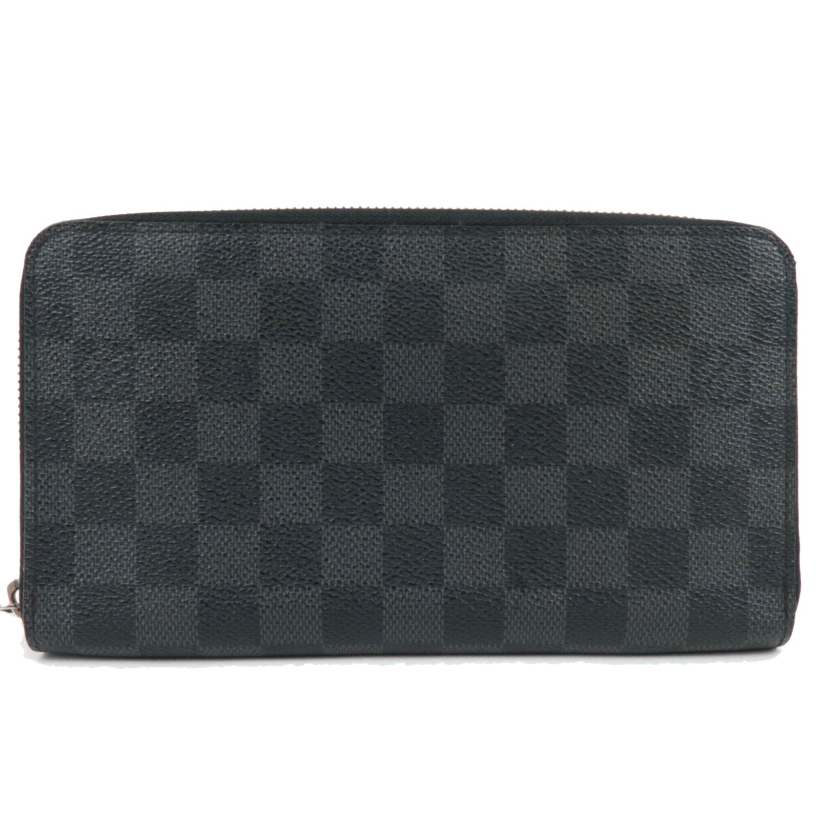 Louis Vuitton Damier Graphite Zippy Organizer Long Wallet N63077 CA1133 77621