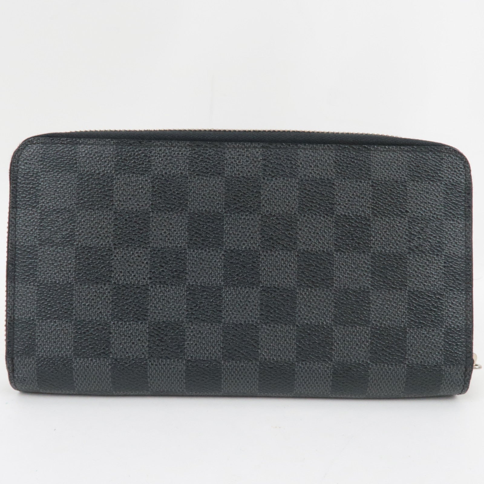 Louis Vuitton Damier Graphite Zippy Organizer Long Wallet N63077 CA1133