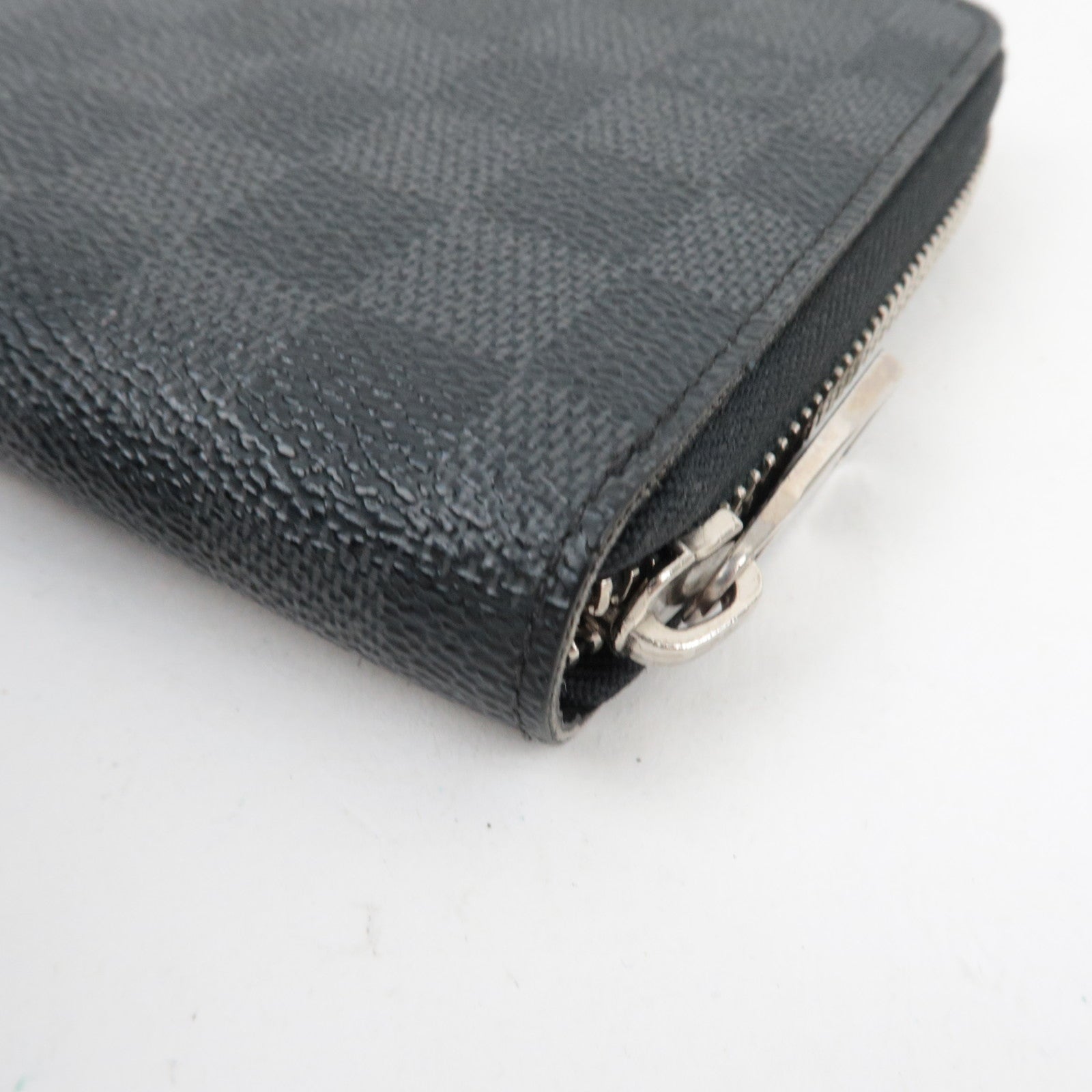 Louis Vuitton Damier Graphite Zippy Organizer Long Wallet N63077 CA1133