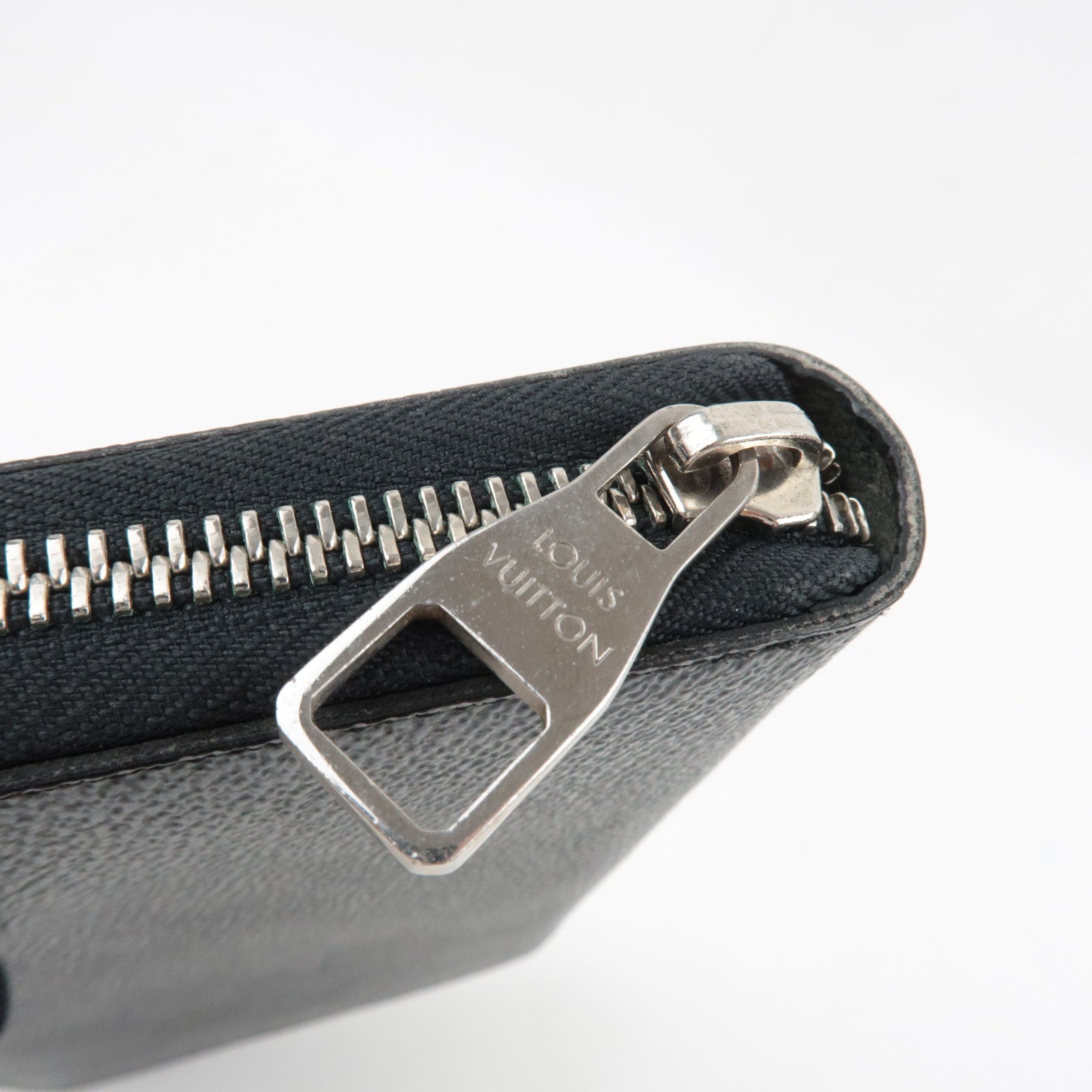 Louis Vuitton Damier Graphite Zippy Organizer Long Wallet N63077 CA1133