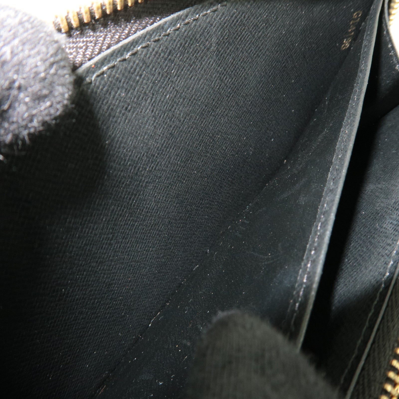 Louis Vuitton Epi Lovelock Zippy Long Wallet Noir M63991 GI4188