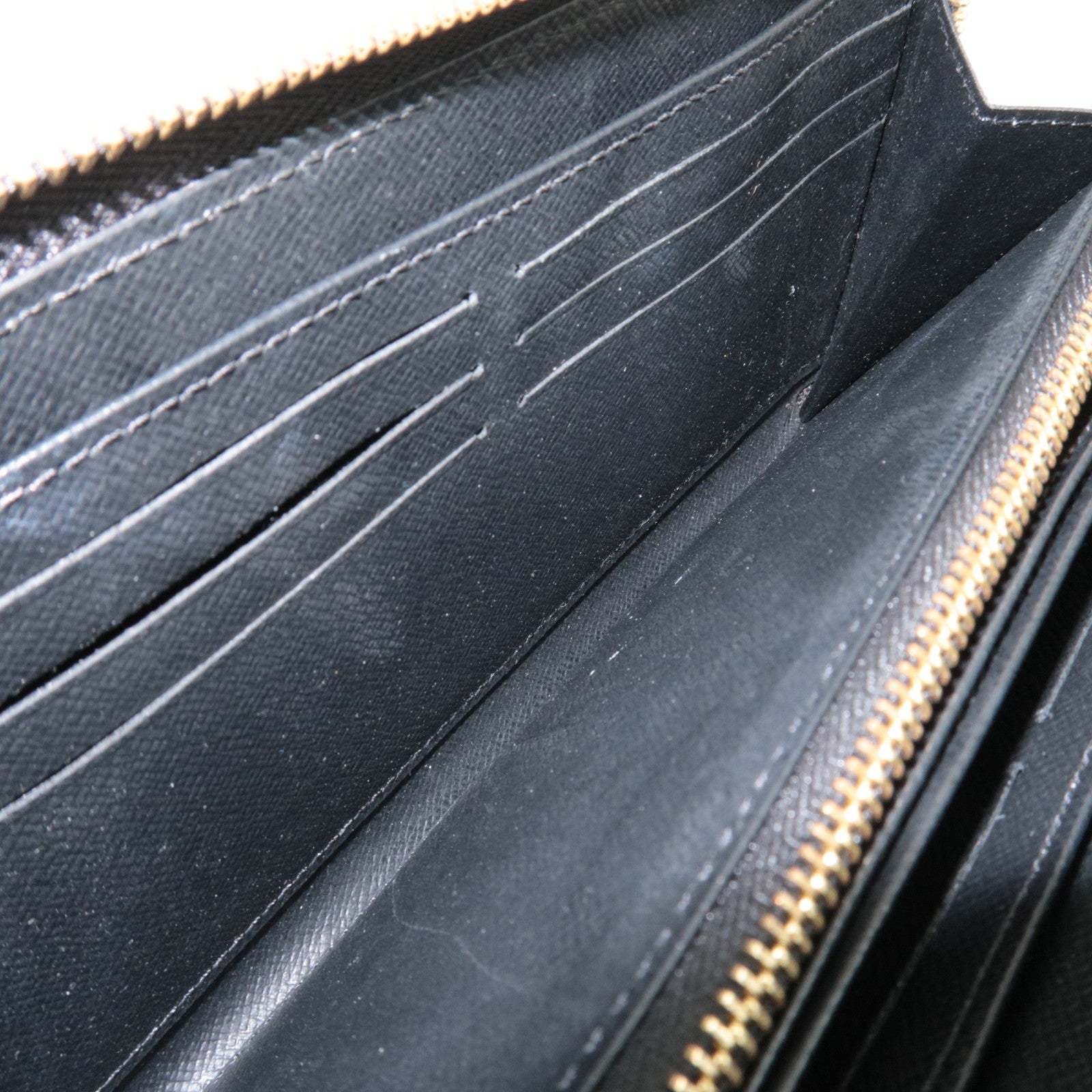 Louis Vuitton Epi Lovelock Zippy Long Wallet Noir M63991 GI4188