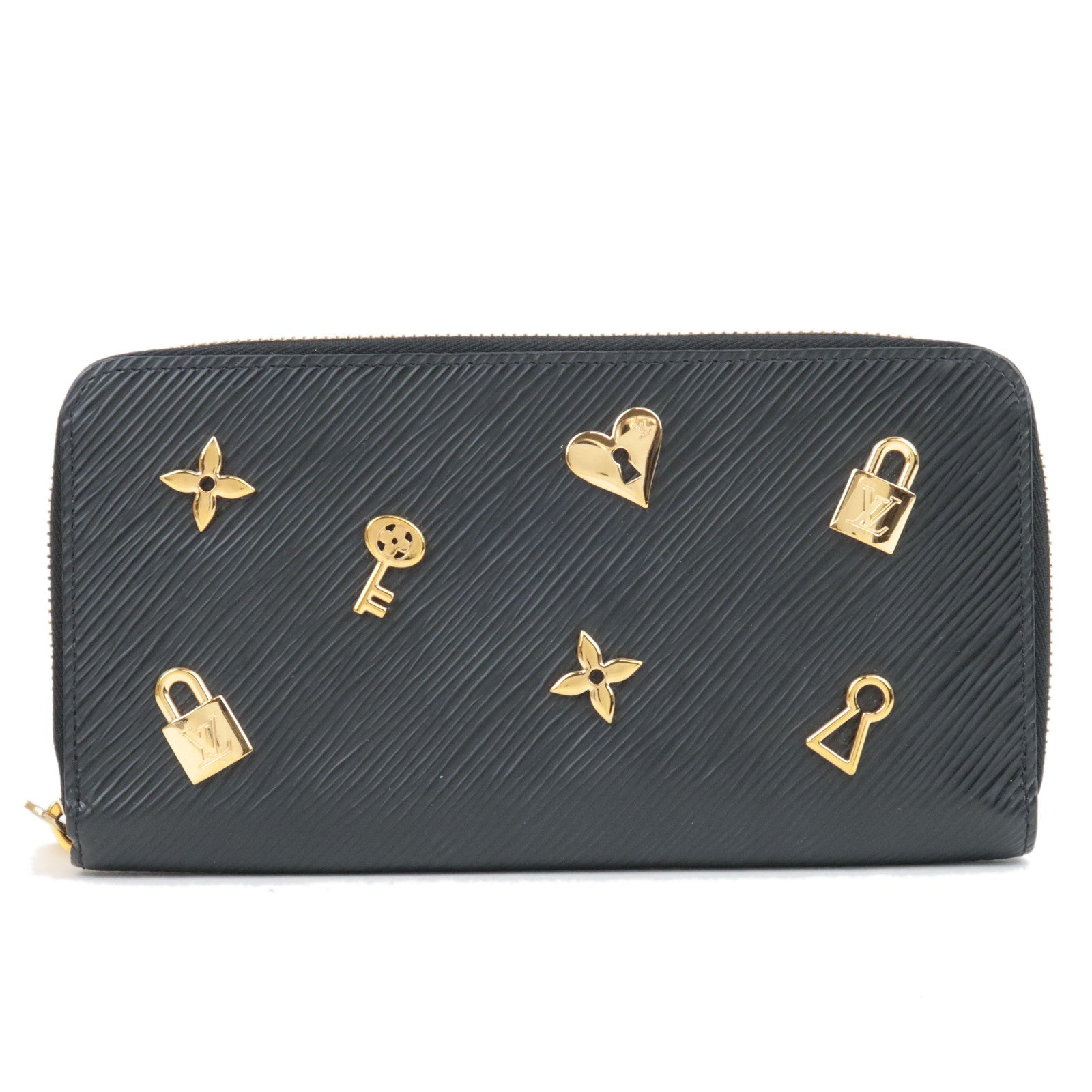 Louis Vuitton Epi Lovelock Zippy Long Wallet Noir M63991 GI418877622