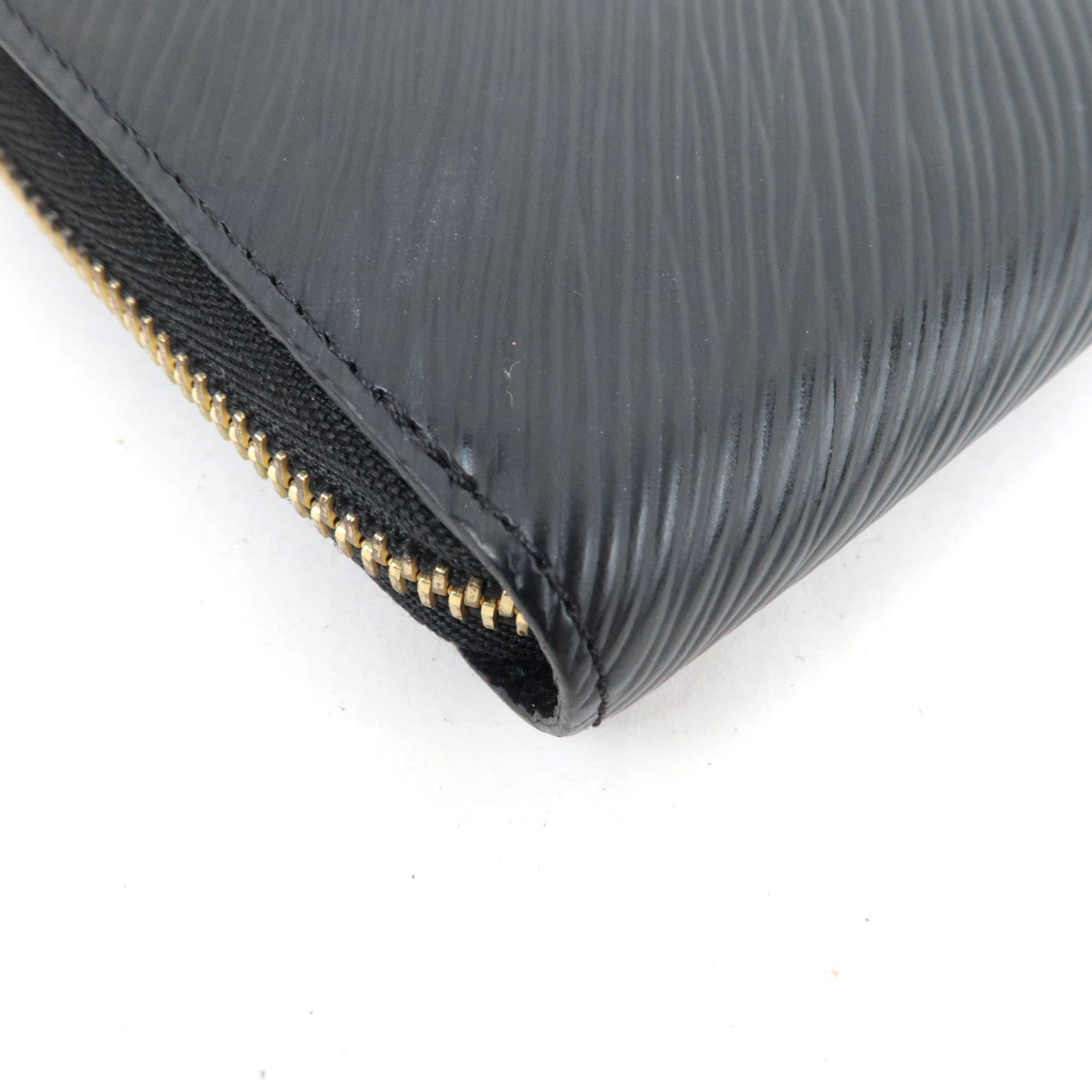 Louis Vuitton Epi Lovelock Zippy Long Wallet Noir M63991 GI4188