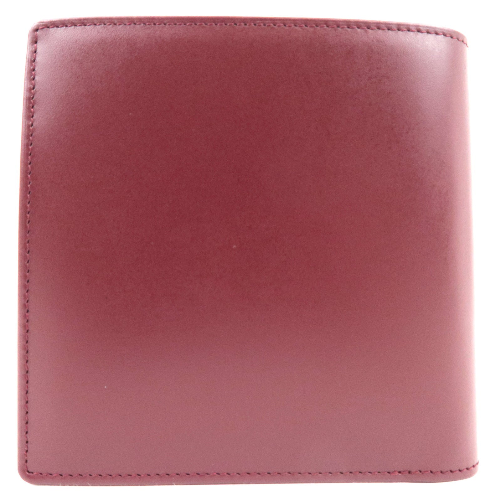 Cartier Must Line Bi-Fold Wallet Leather Bordeaux *Box