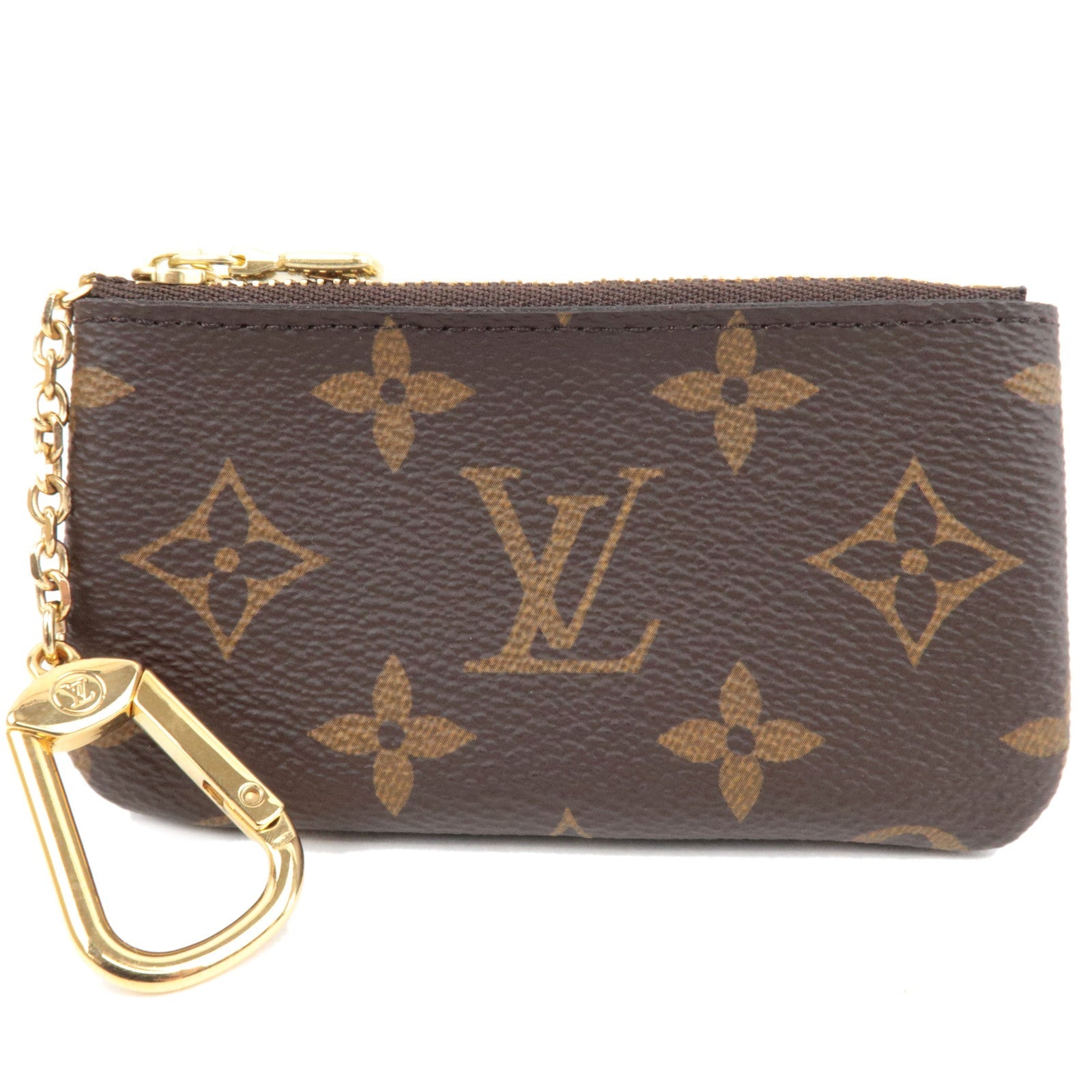 Louis Vuitton Monogram Pochette Cles Coin Case M62650 CT1198 *Box, Dust bag77681