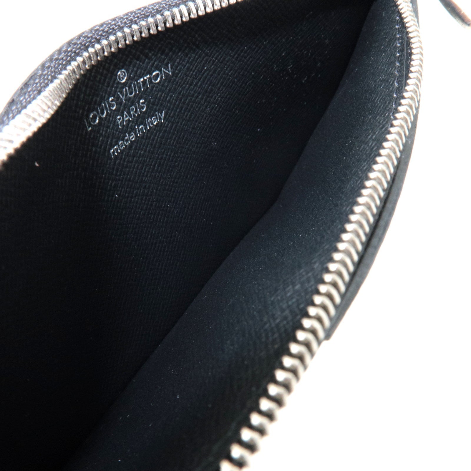 Louis Vuitton Monogram Eclipse Taigarama Fragment case  Black M30271 FH4260 *Box, Dust bag