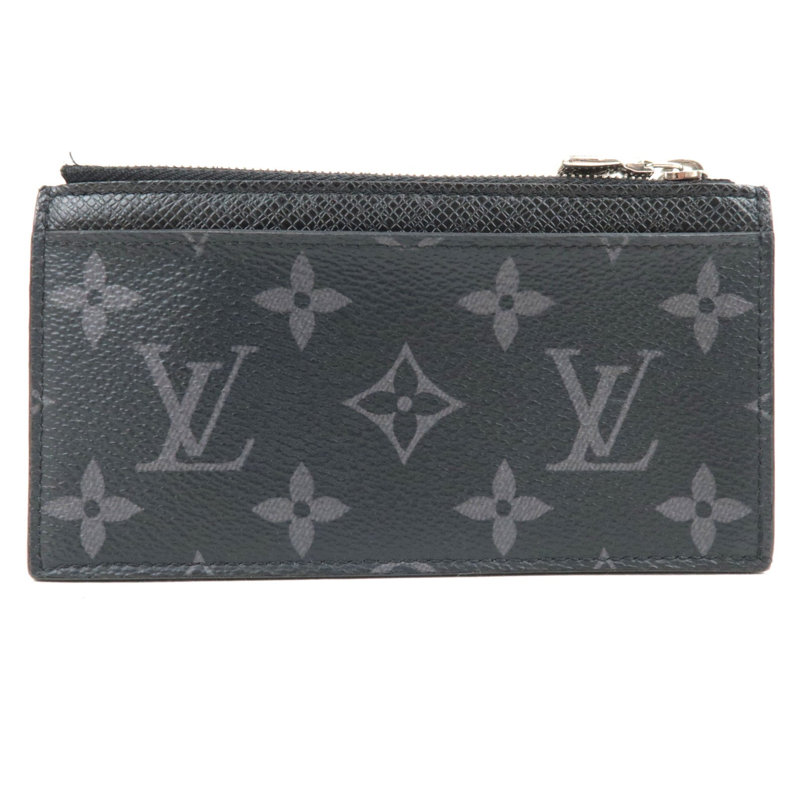 Louis Vuitton Monogram Eclipse Taigarama Fragment case  Black M30271 FH4260 *Box, Dust bag
