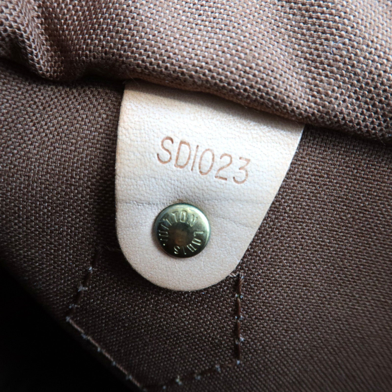 Louis Vuitton Monogram Speedy 25 Hand Bag M41528 SD1023