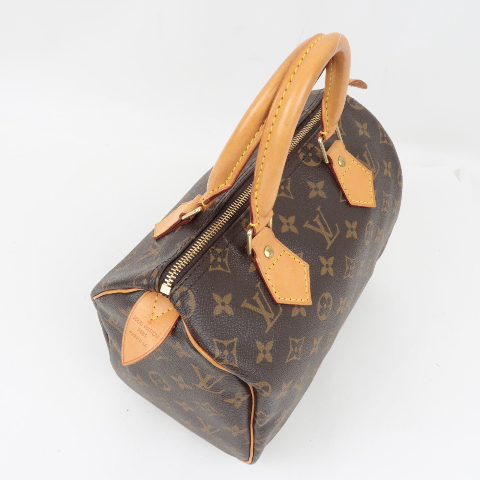 Louis Vuitton Monogram Speedy 25 Hand Bag M41528 SD1023