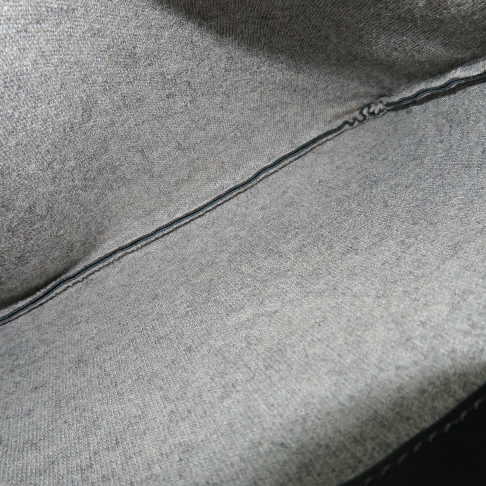 CELINE Trio Large Shoulder Bag Leather Black *Dust bag