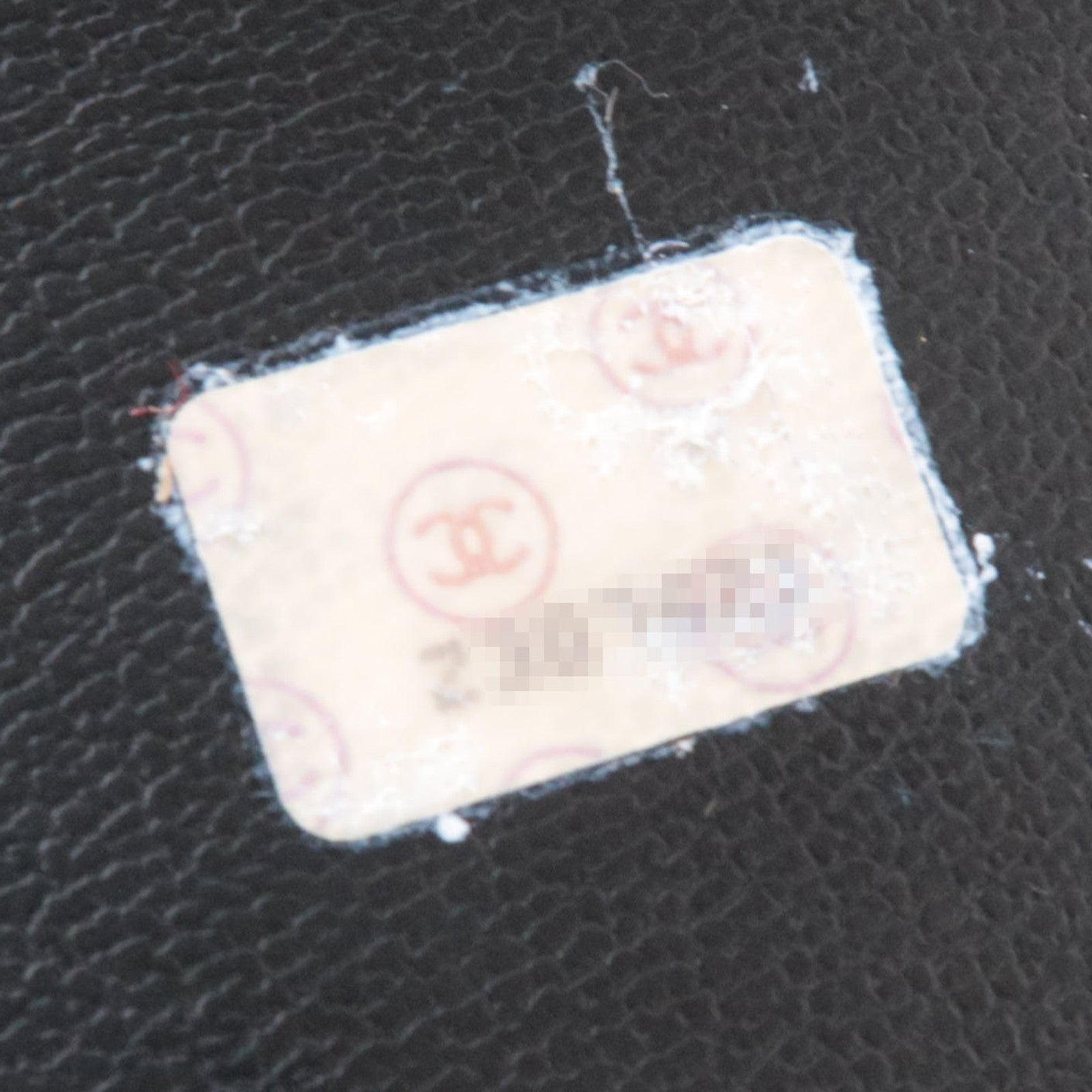 CHANEL Coco Mark Chain Tote Bag Caviar Skin Black Gold HDW 2307621 *Dust bag, G card, 3 Pouches