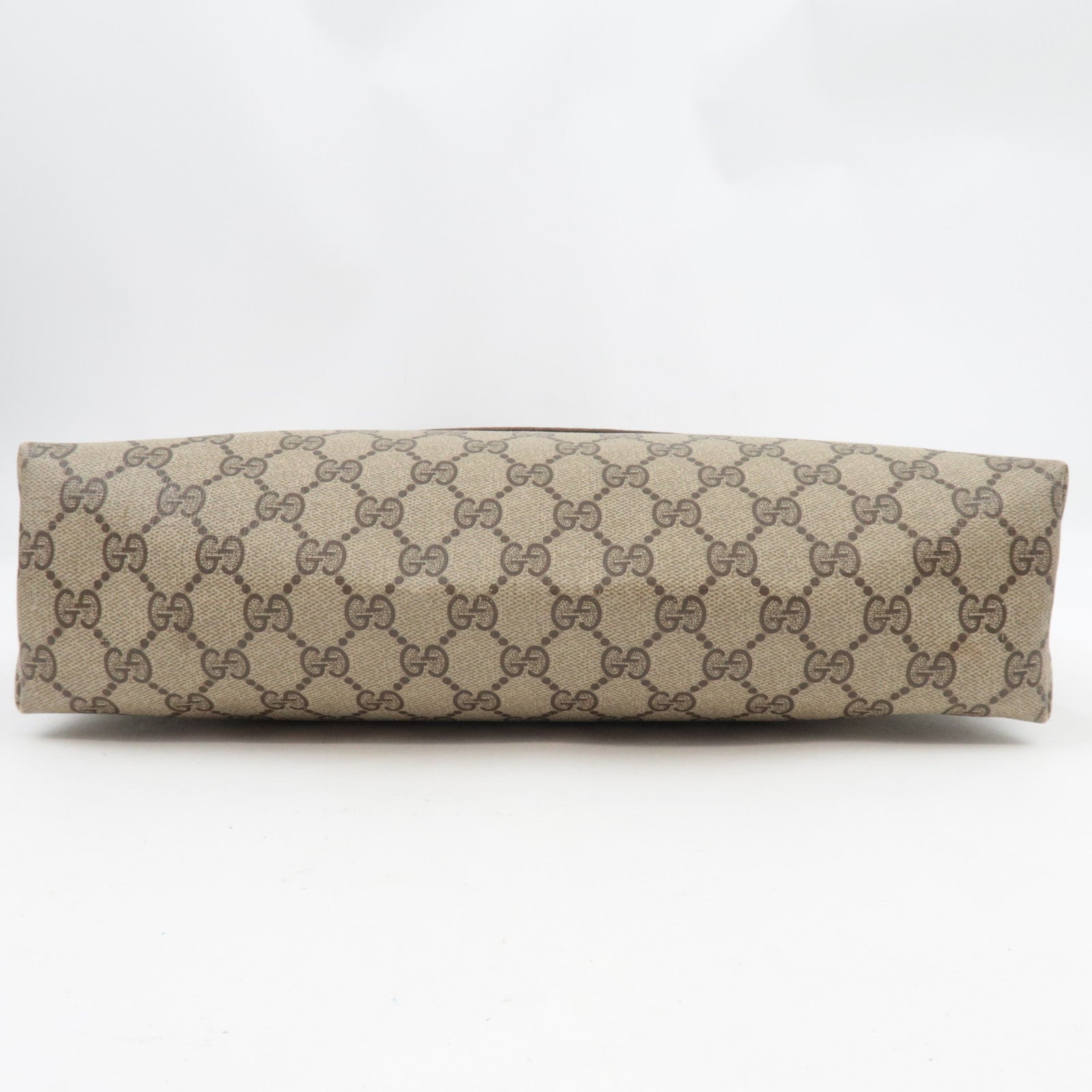 GUCCI Old GUCCI Sherry Tote Bag GG Plus Beige Brown 40.02.003