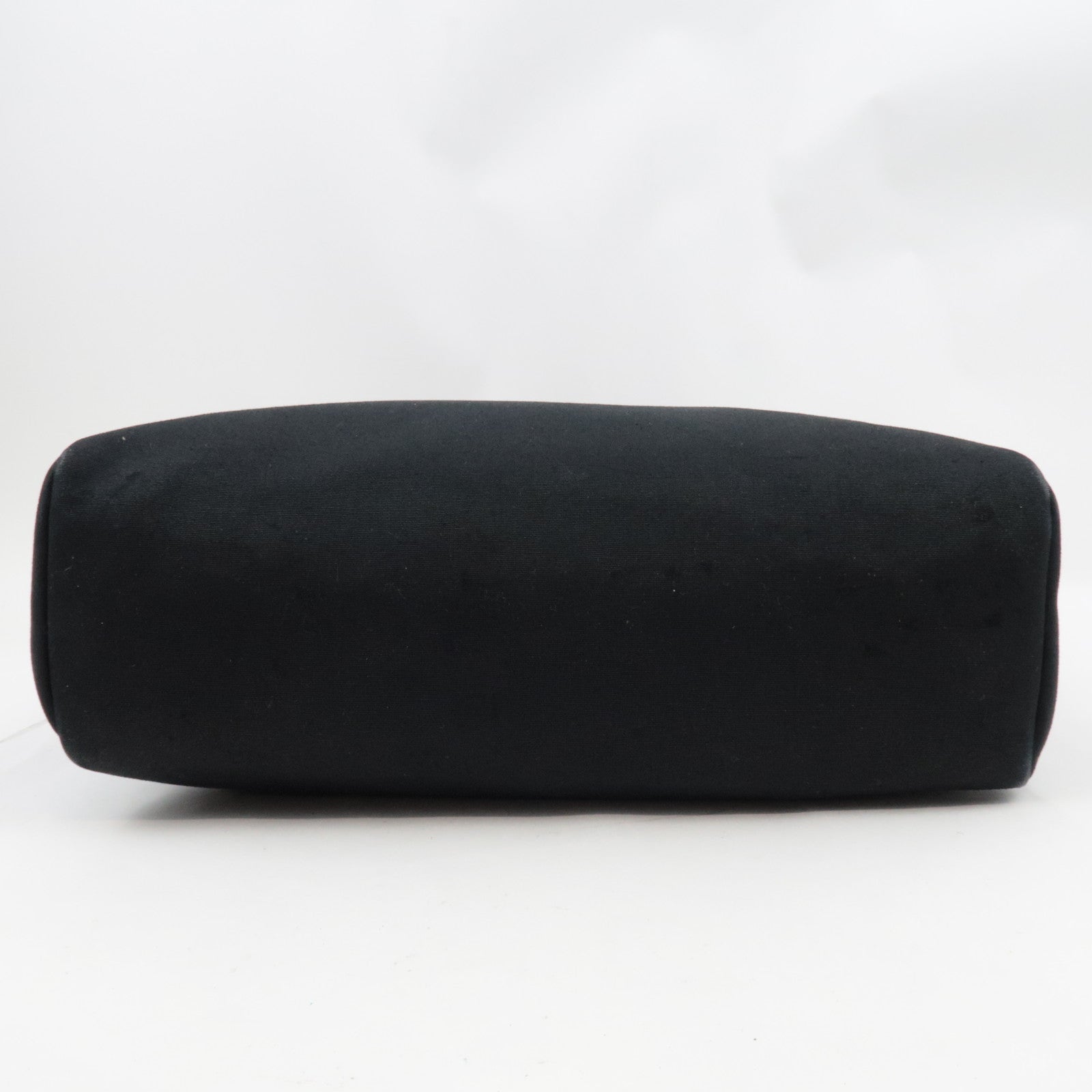 HERMES Her Bag 2Way Shoulder Bag □C Stamp (1999) Toile H Leather Black *Spare bag, Lock