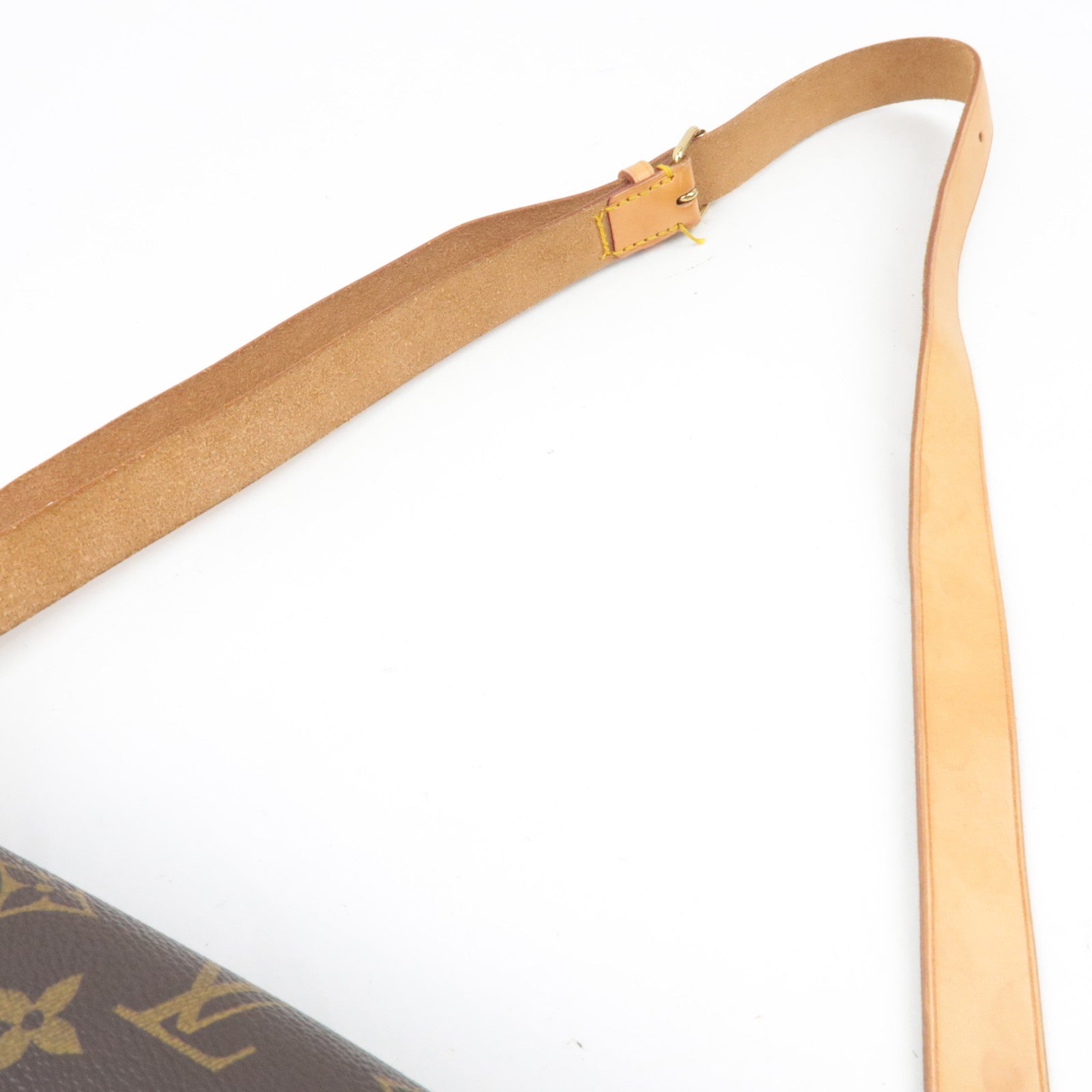 Louis Vuitton Monogram Cartouchiere GM Shoulder Bag M51252 SL0090