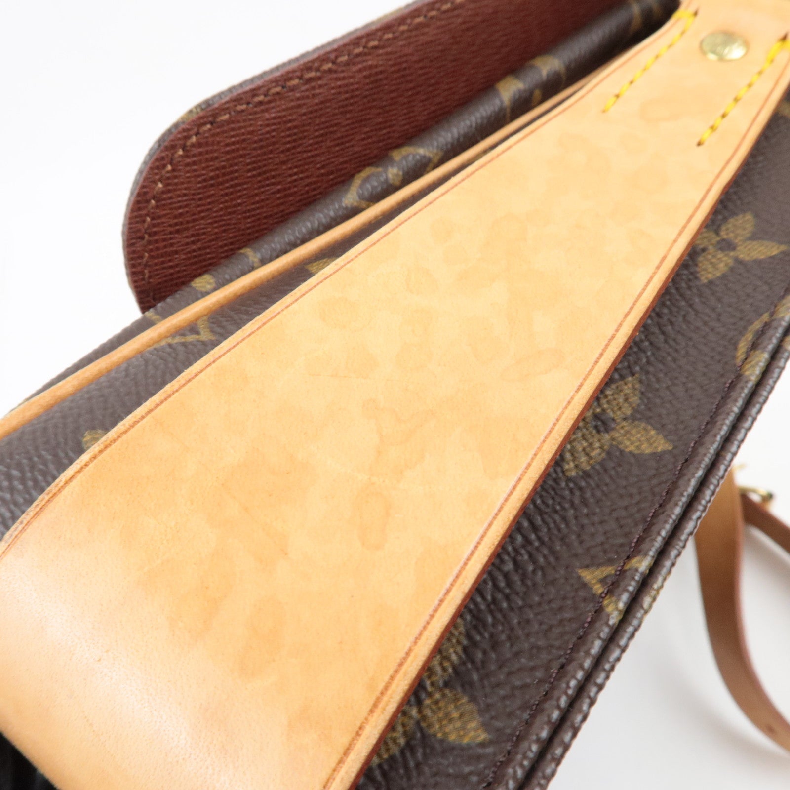 Louis Vuitton Monogram Cartouchiere GM Shoulder Bag M51252 SL0090