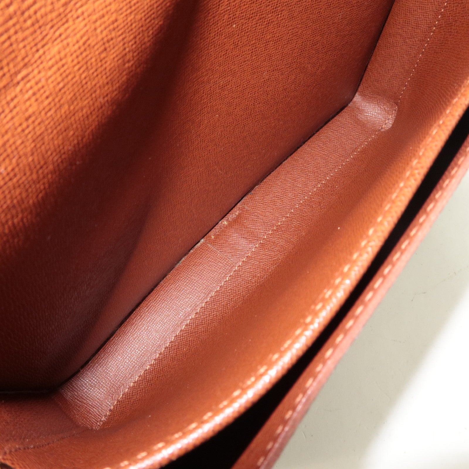 Louis Vuitton Monogram Cartouchiere GM Shoulder Bag M51252 SL0090