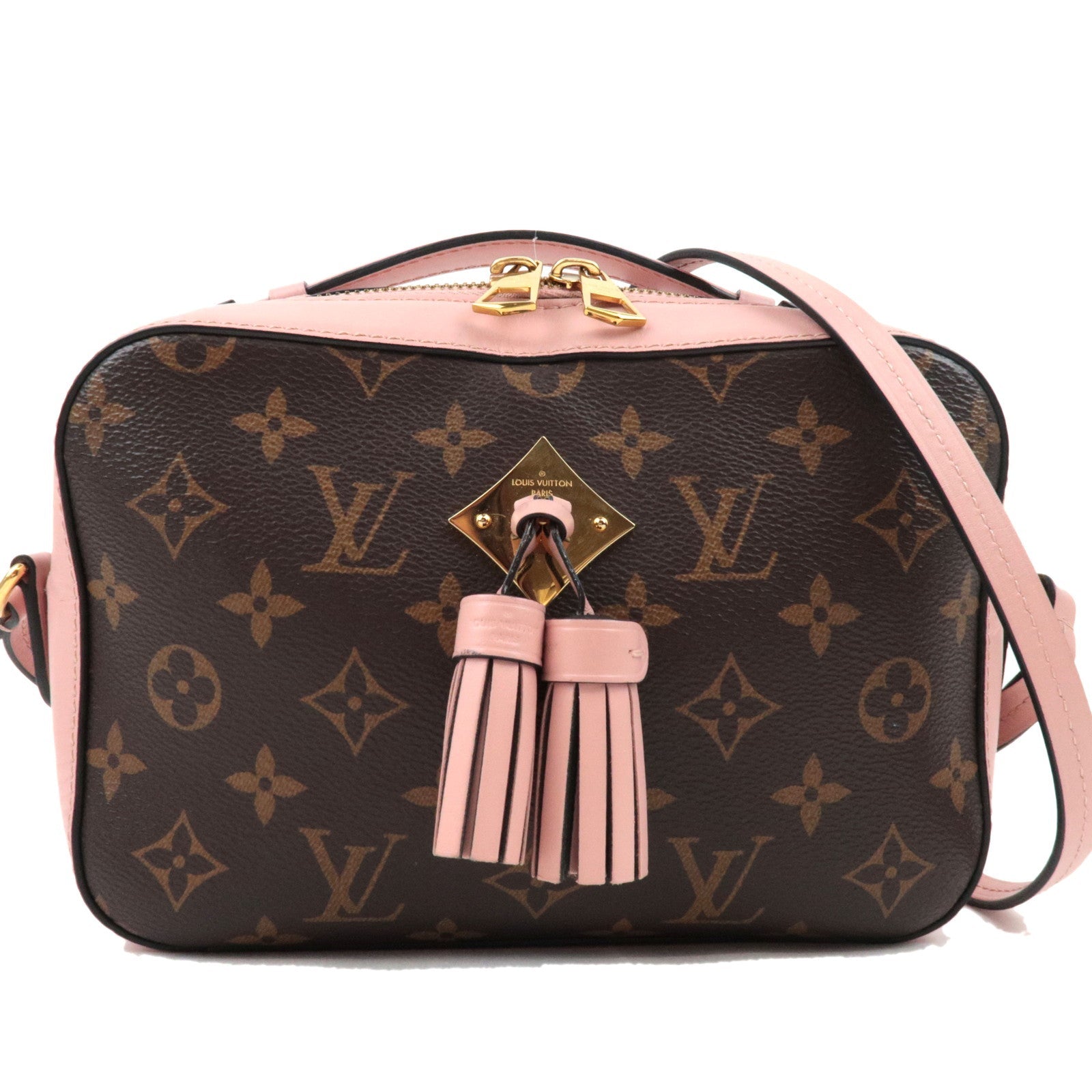 Louis Vuitton Monogram Saintonge Shoulder Bag Rose Poodle M44442 AH2189 *Dust bag77899