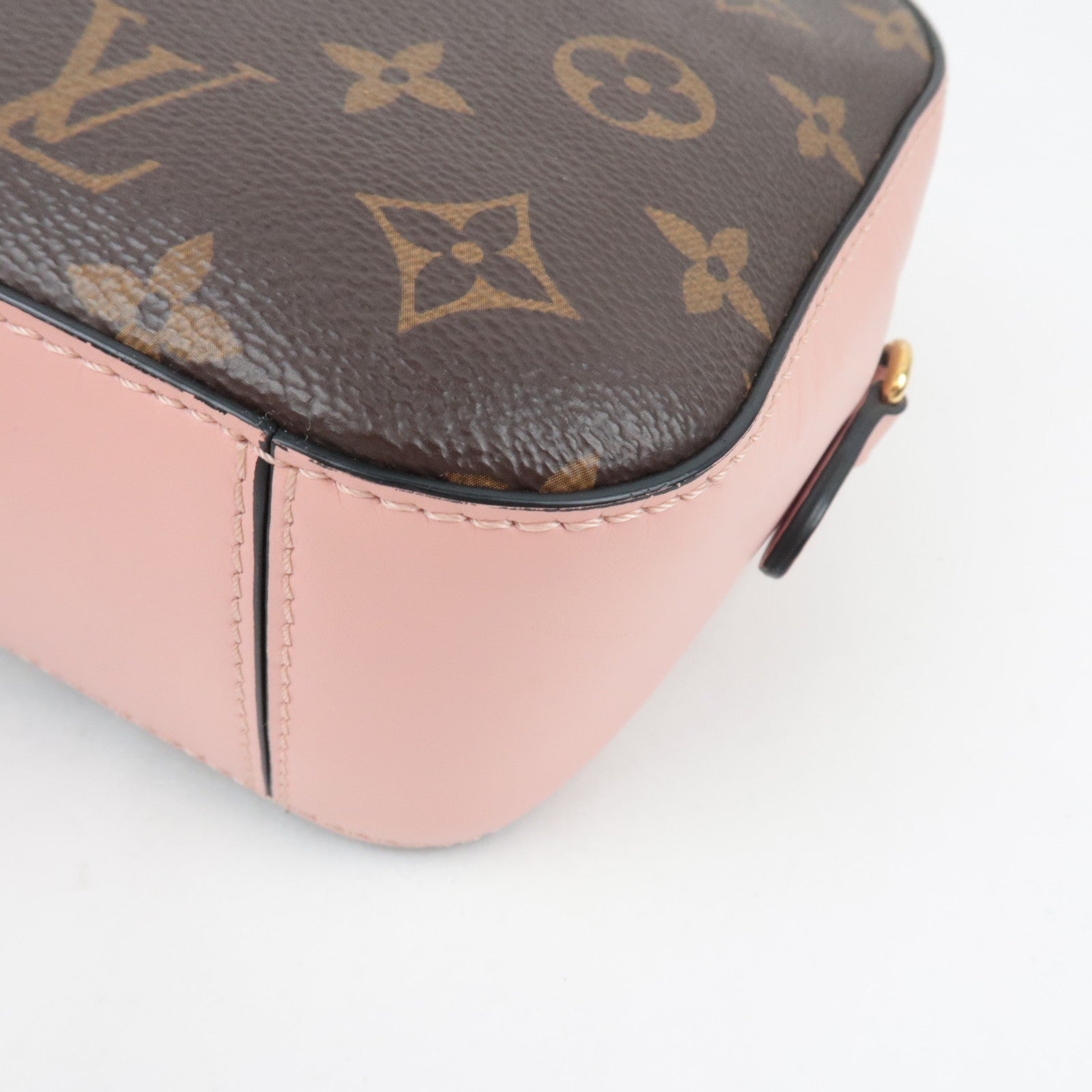 Louis Vuitton Monogram Saintonge Shoulder Bag Rose Poodle M44442 AH2189 *Dust bag