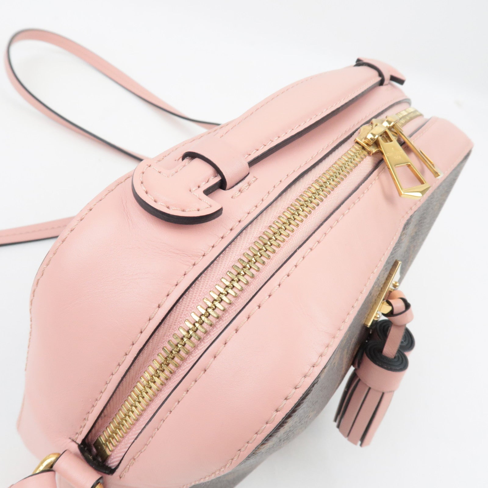 Louis Vuitton Monogram Saintonge Shoulder Bag Rose Poodle M44442 AH2189 *Dust bag