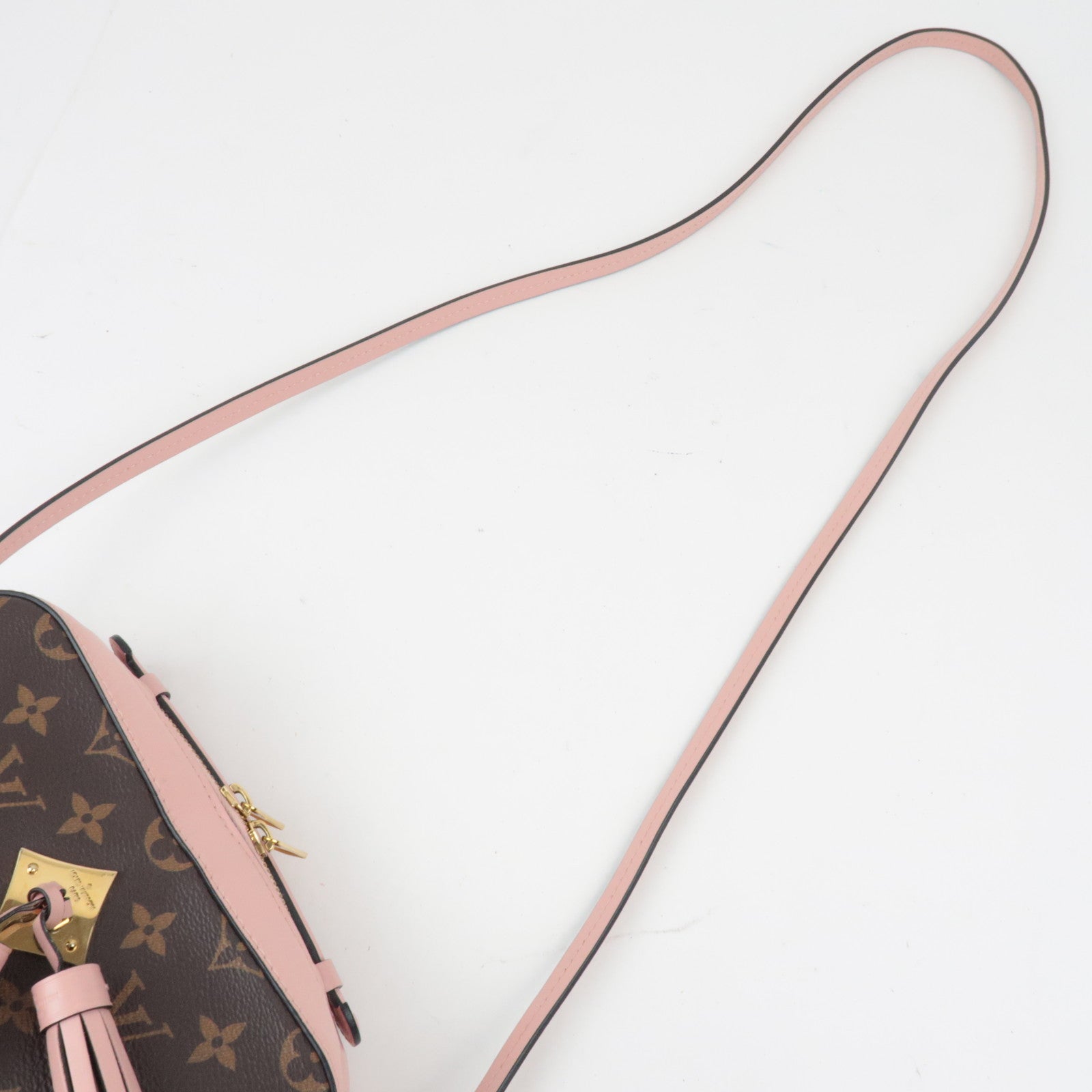 Louis Vuitton Monogram Saintonge Shoulder Bag Rose Poodle M44442 AH2189 *Dust bag