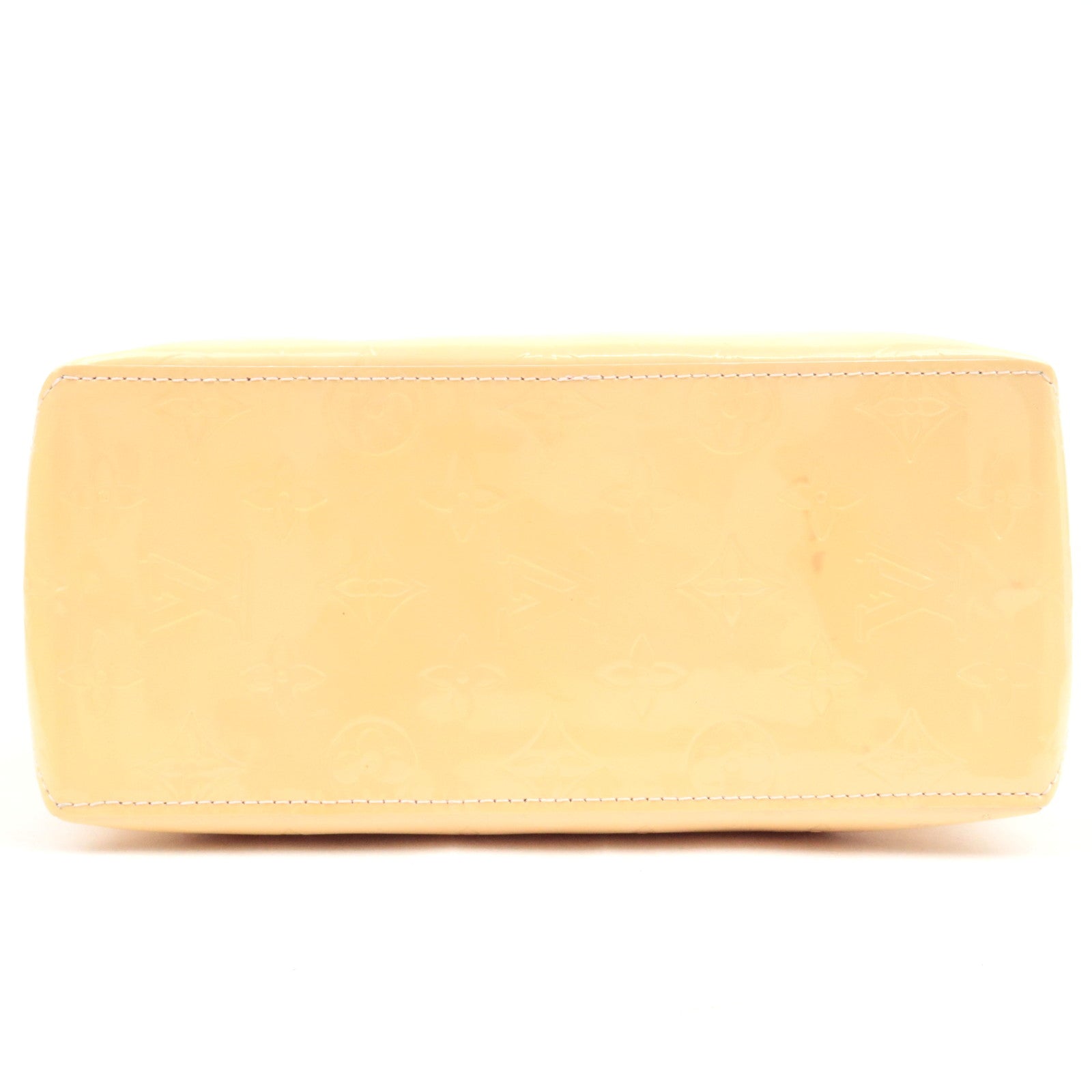 Louis Vuitton Monogram Vernis Reade PM Hand Bag Marshmallow Pink M91306 MI0064 *Dust bag