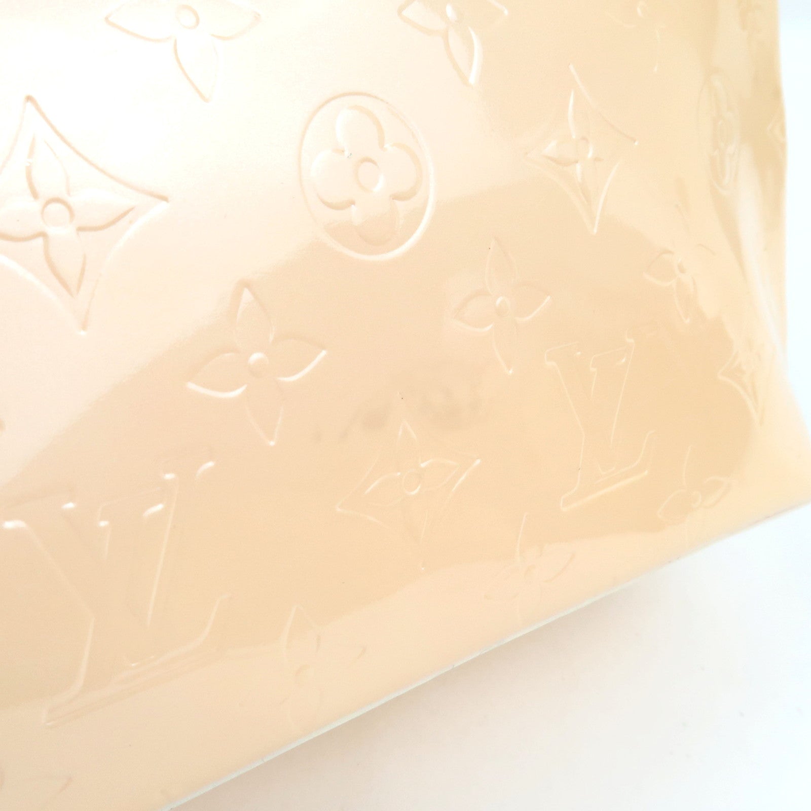 Louis Vuitton Monogram Vernis Reade PM Hand Bag Marshmallow Pink M91306 MI0064 *Dust bag