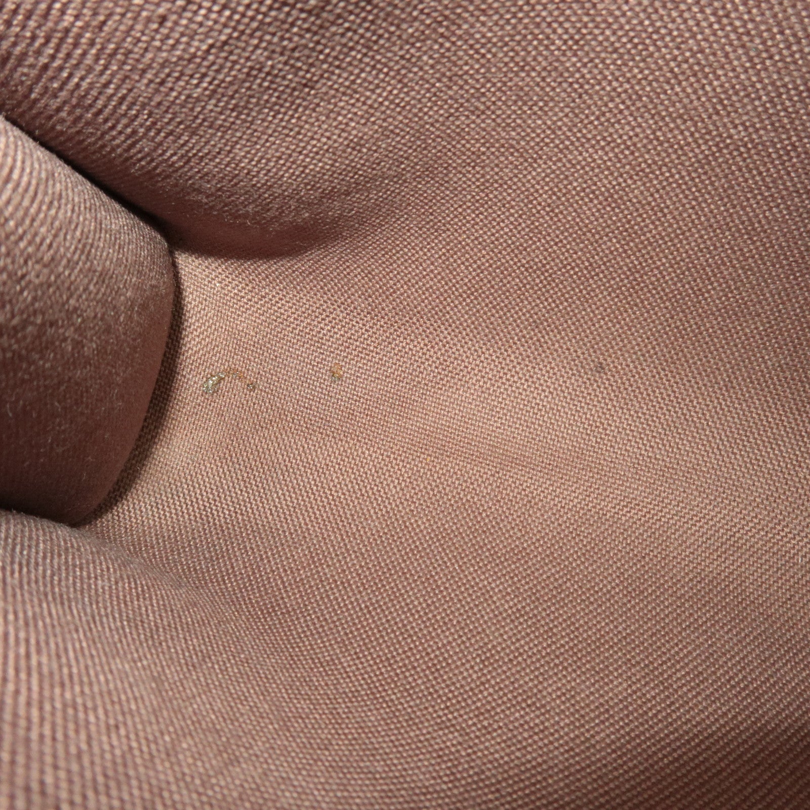 Christian Dior Honeycomb Clutch Bag Pouch PVC Leather Beige