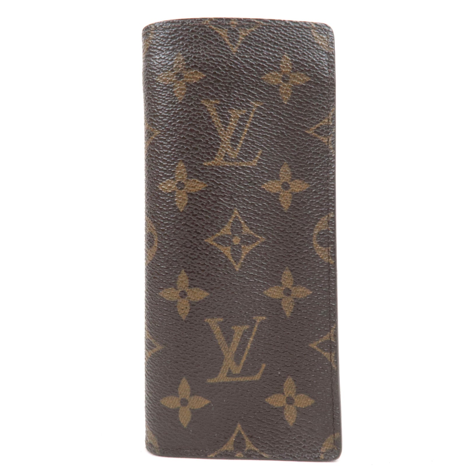 Louis Vuitton Monogram Etui A Lunettes Simple Glasses Case M62962 SN006277912