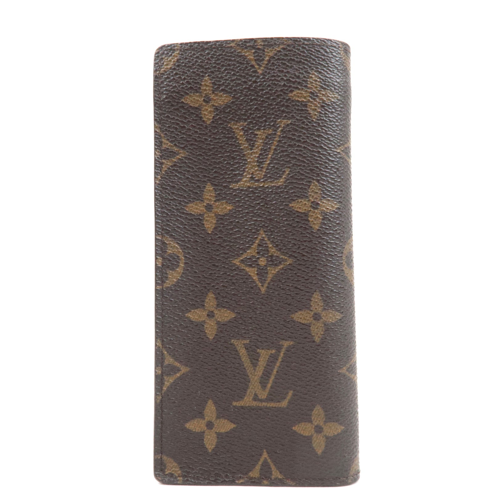 Louis Vuitton Monogram Etui A Lunettes Simple Glasses Case M62962 SN0062