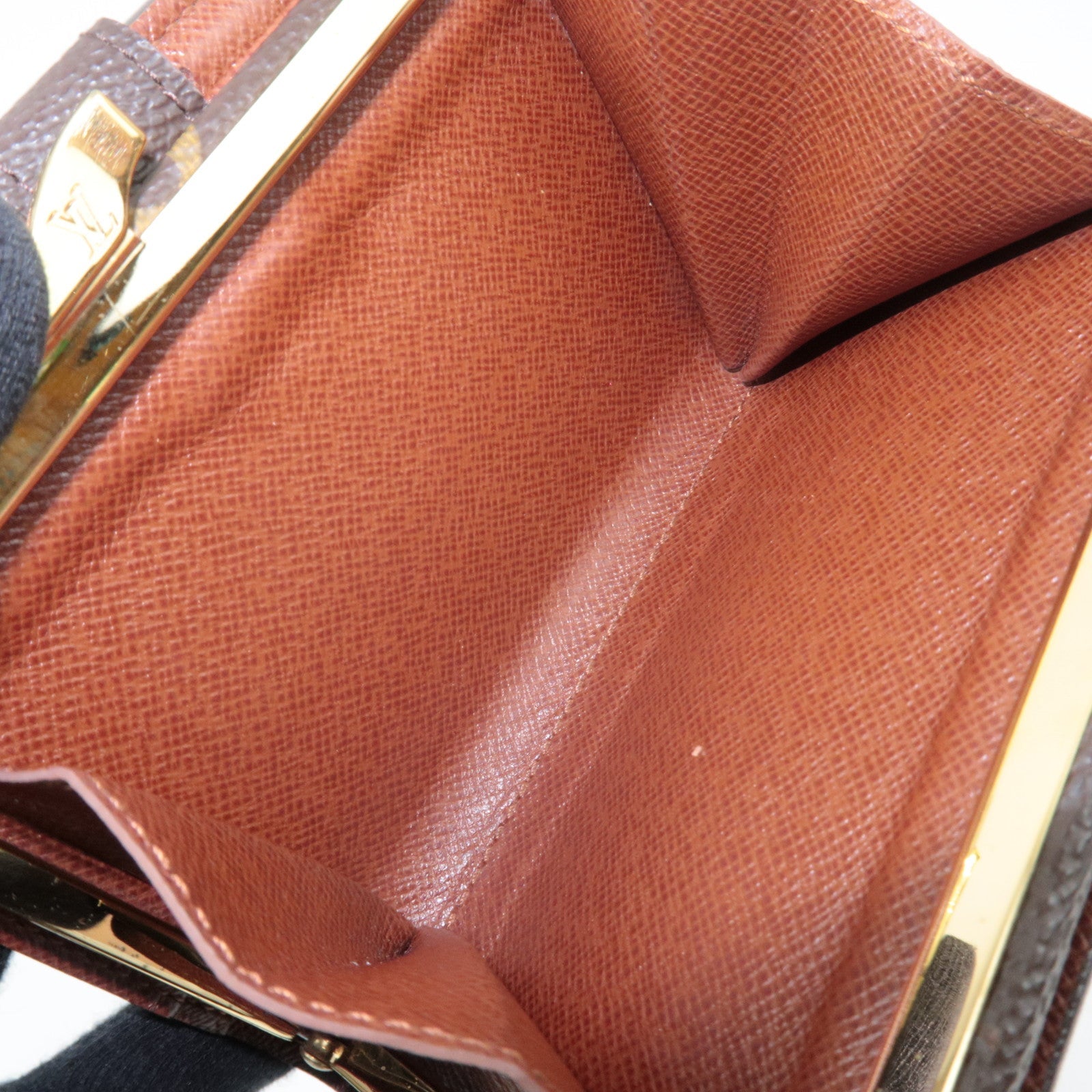 Louis Vuitton Monogram Porte Monnaie Billets Viennois Wallet M61663 CA0052