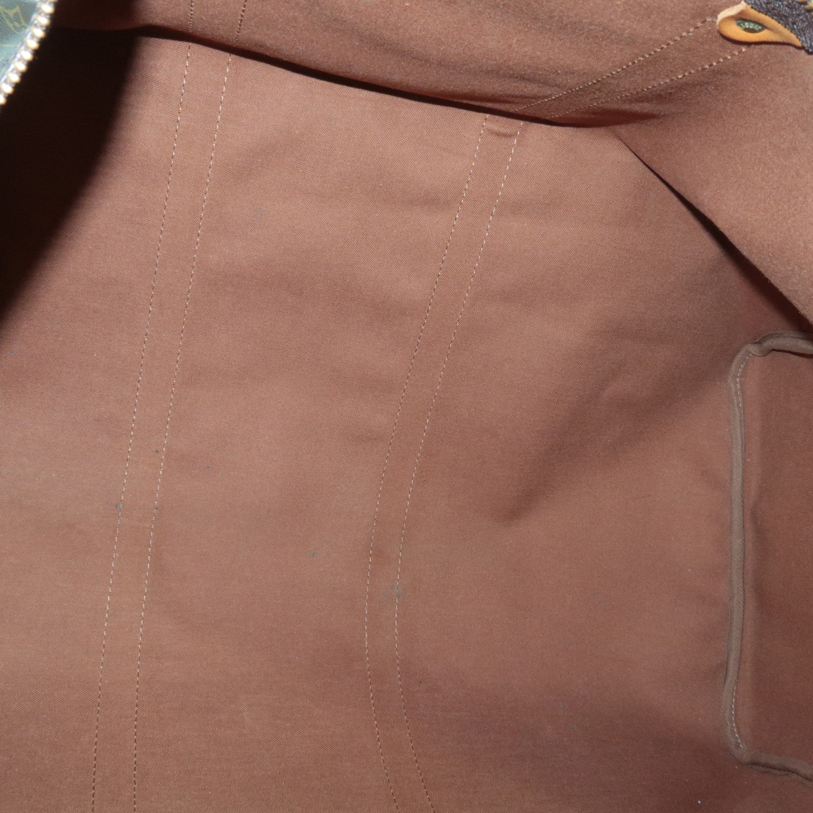 Louis Vuitton Monogram Keepall 60 Tarvel Bag M41422 MI881 *Name tag, Key Lock