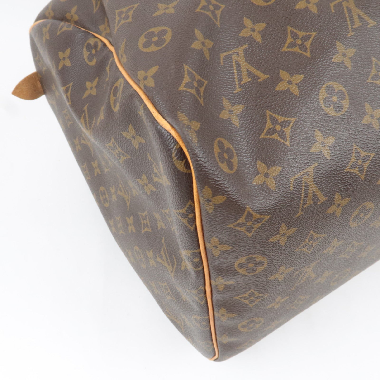 Louis Vuitton Monogram Keepall 60 Tarvel Bag M41422 MI881 *Name tag, Key Lock